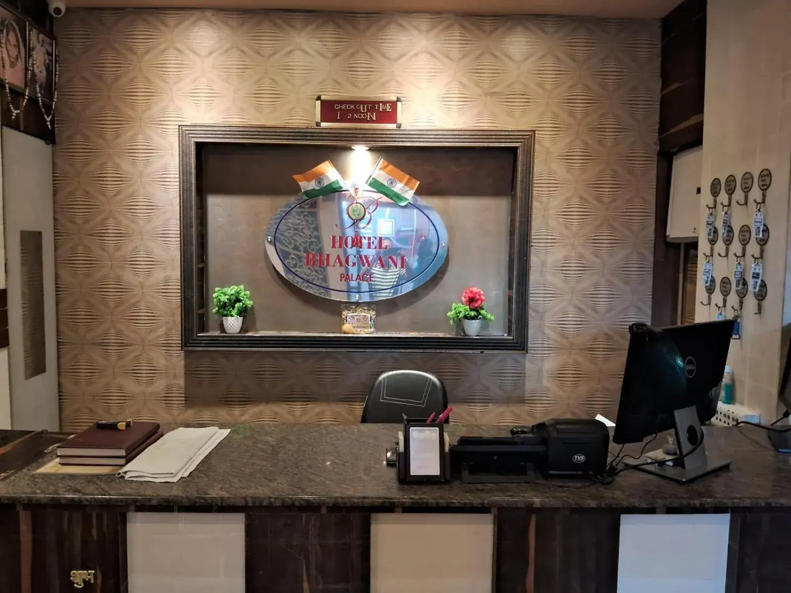 Lobby or reception in Hotel Bhagwani Palace Lobby or reception in Hotel Bhagwani Palace