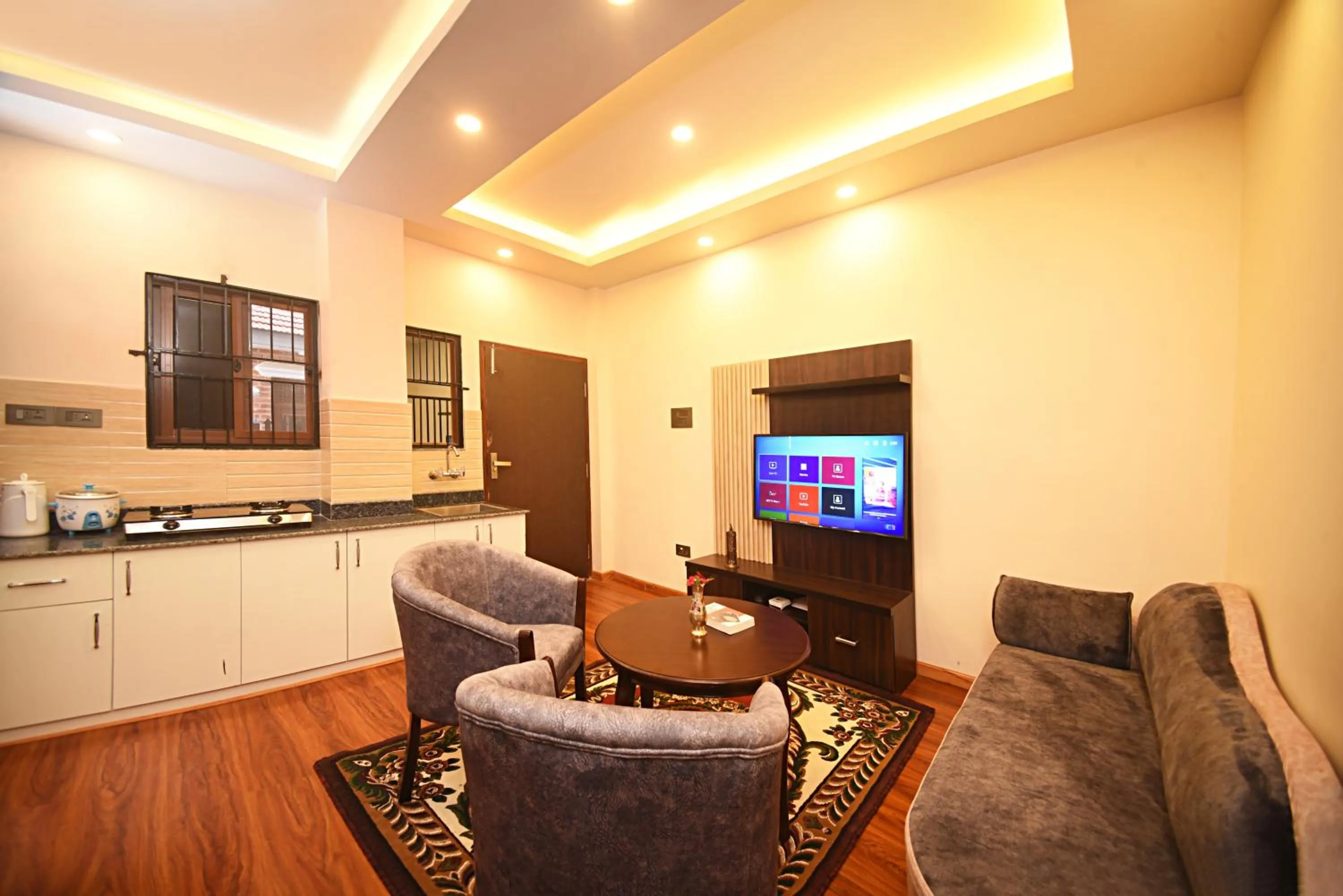 Living room in Friends Apartment Pvt.Ltd