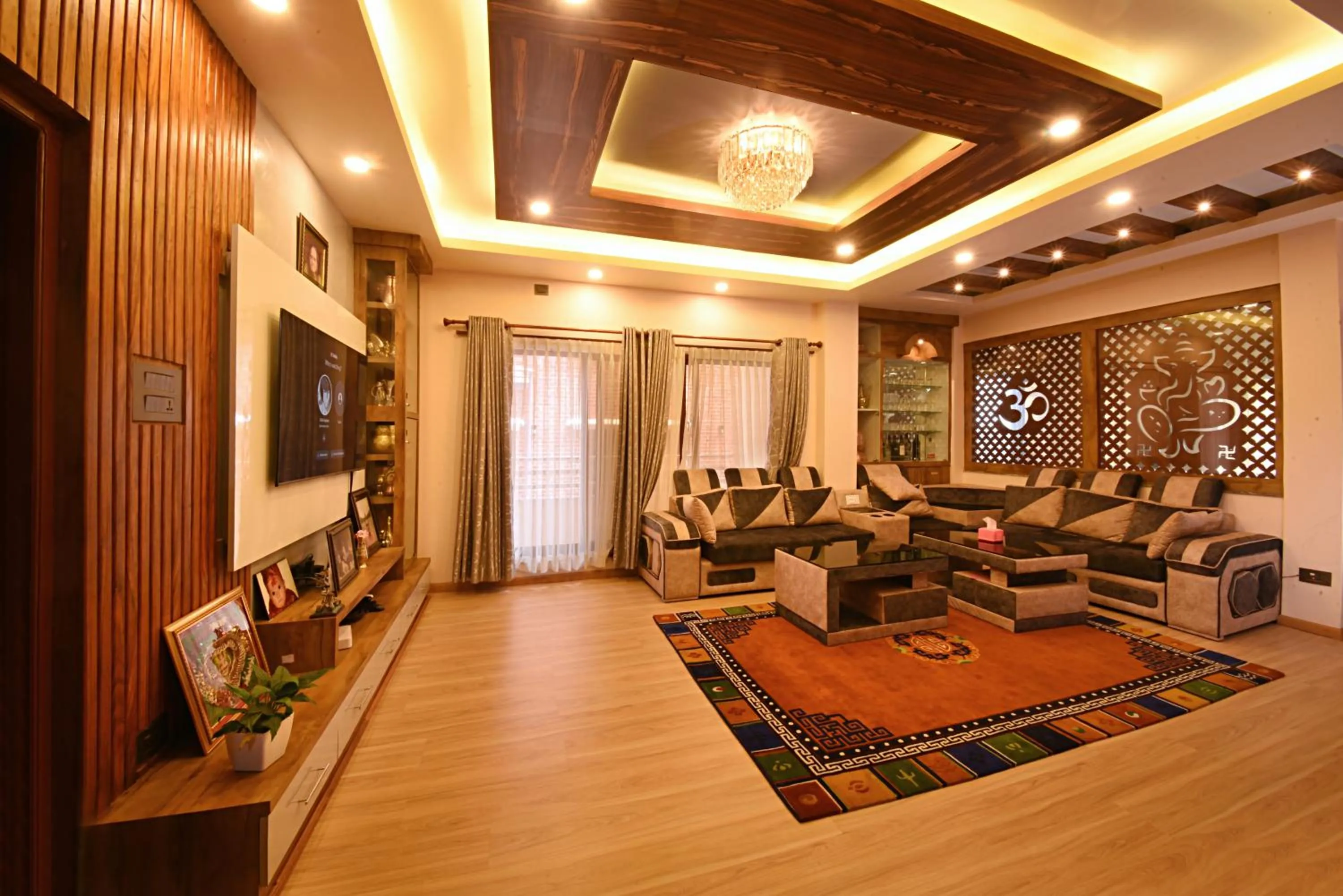 Living room in Friends Apartment Pvt.Ltd