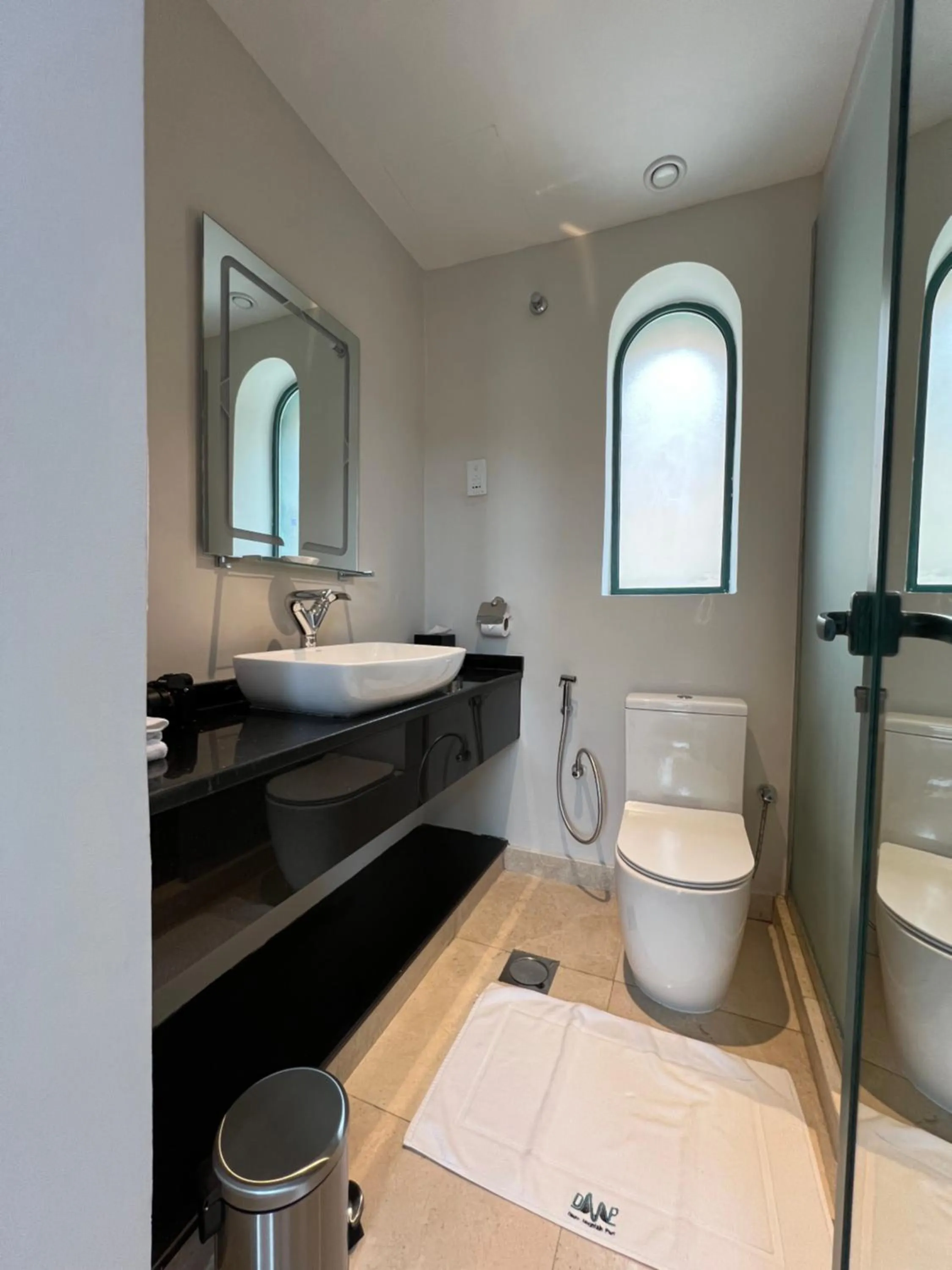 Toilet in Dibba Mountain Park Resort