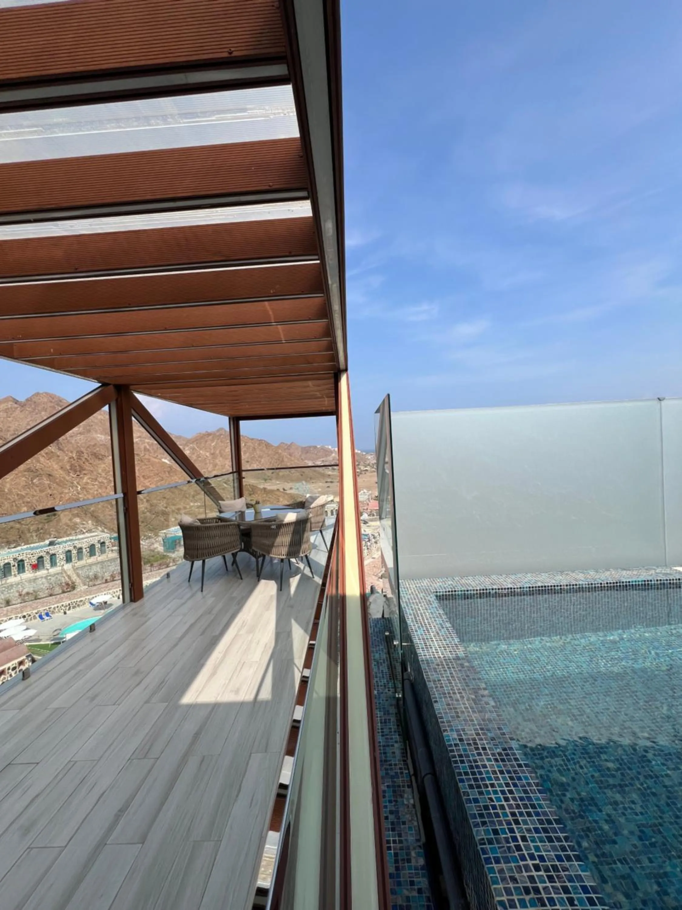 Balcony/Terrace in Dibba Mountain Park Resort