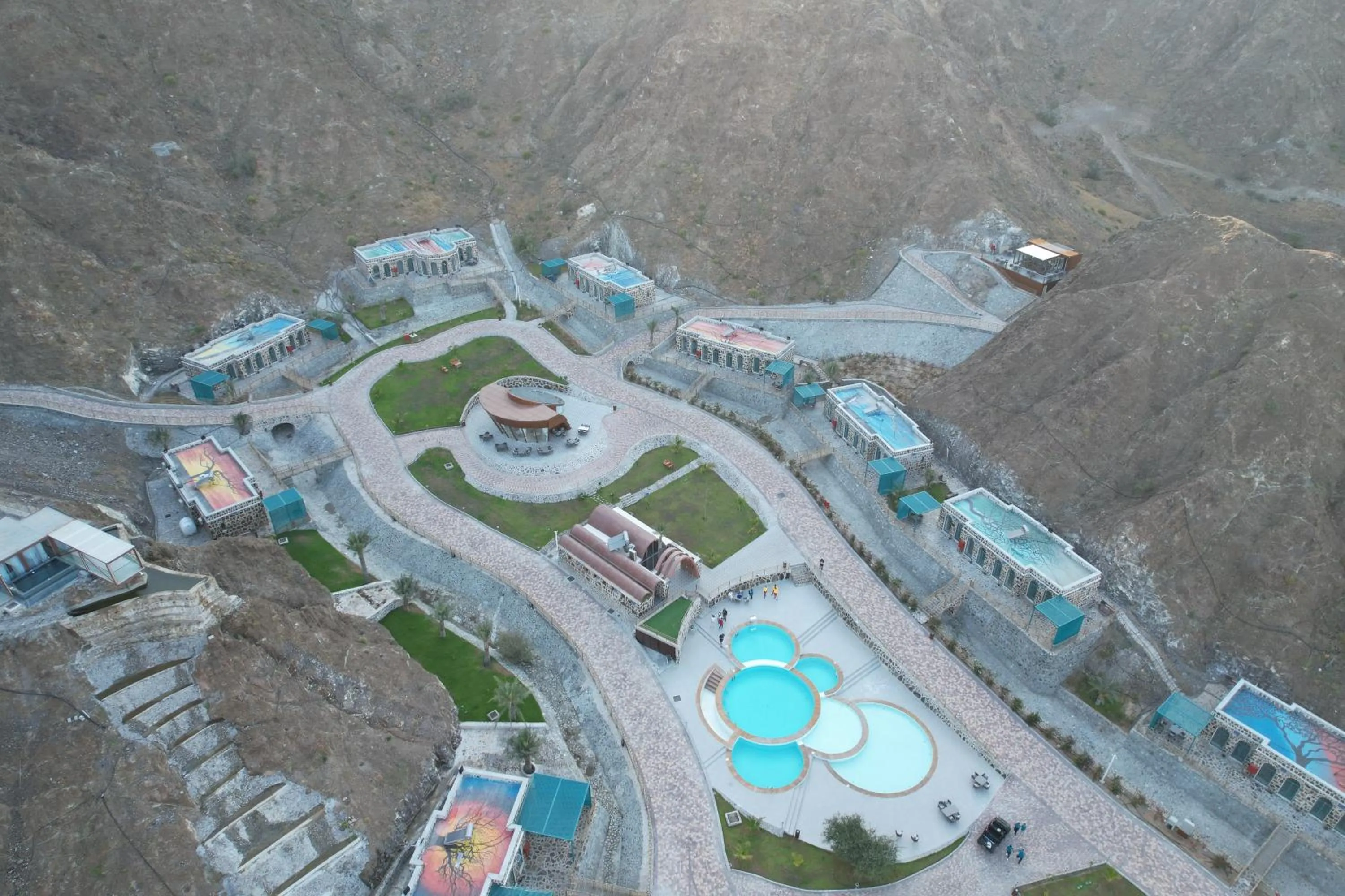 Property building in Dibba Mountain Park Resort