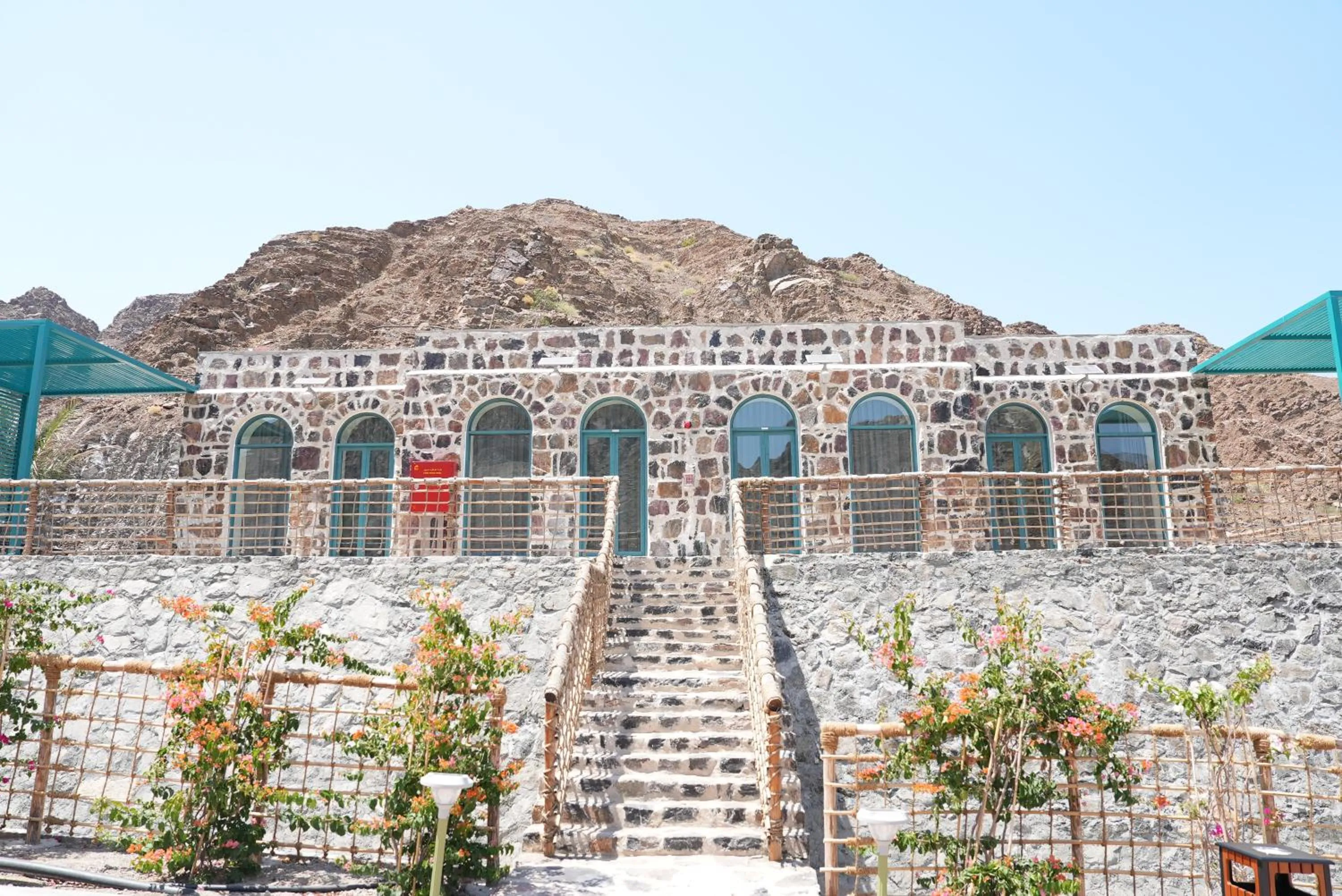 Property building in Dibba Mountain Park Resort