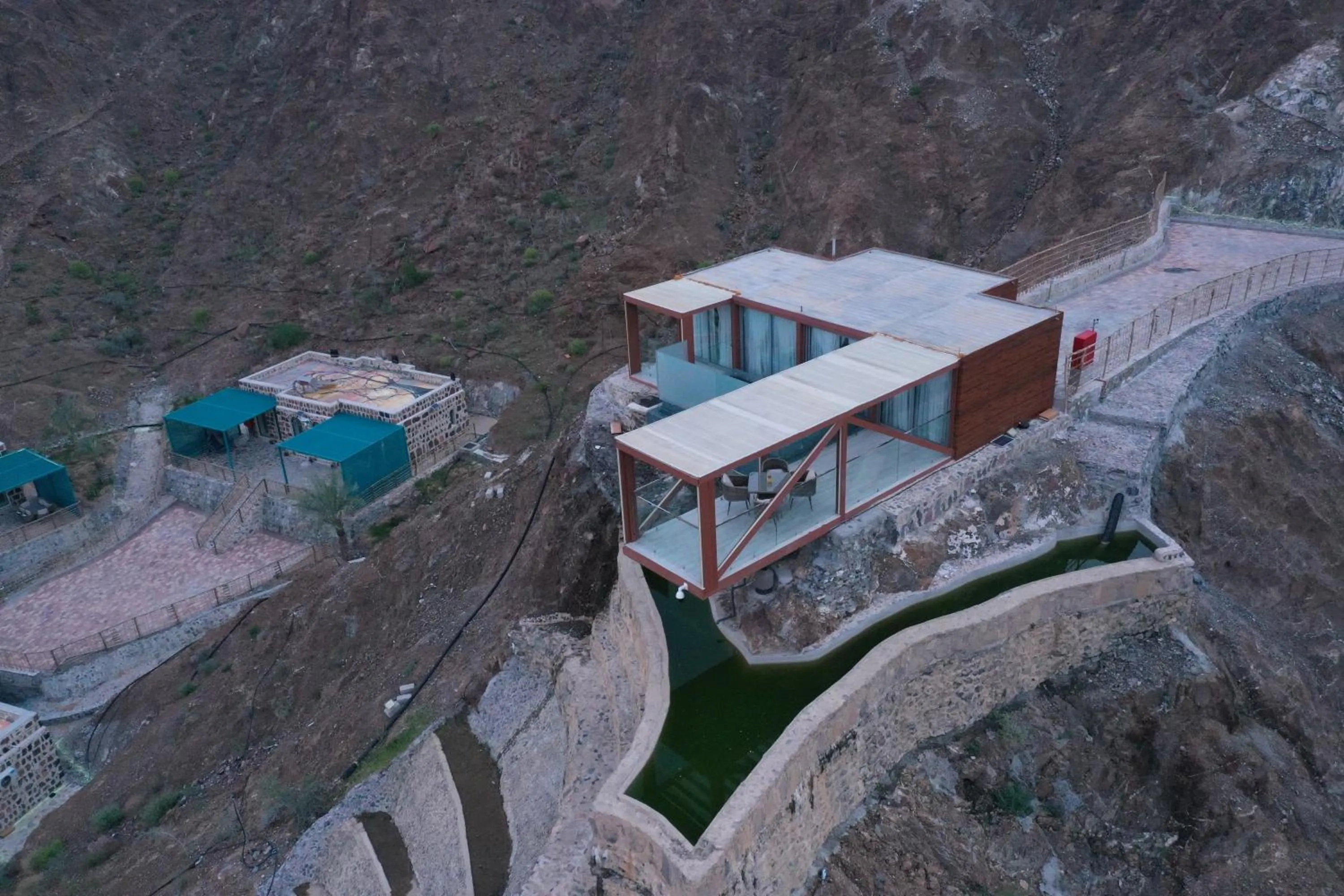 Property building in Dibba Mountain Park Resort