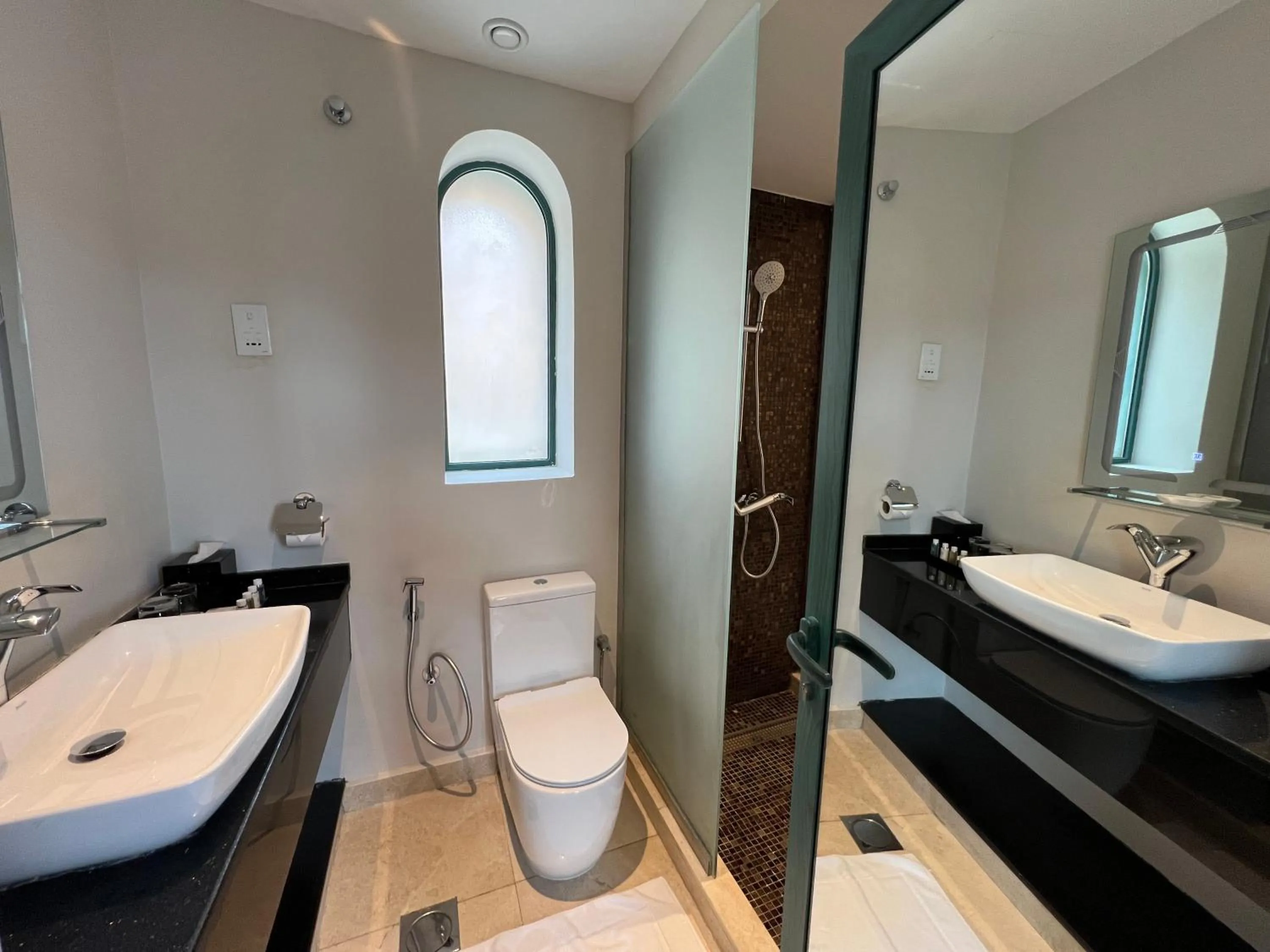 Toilet in Dibba Mountain Park Resort