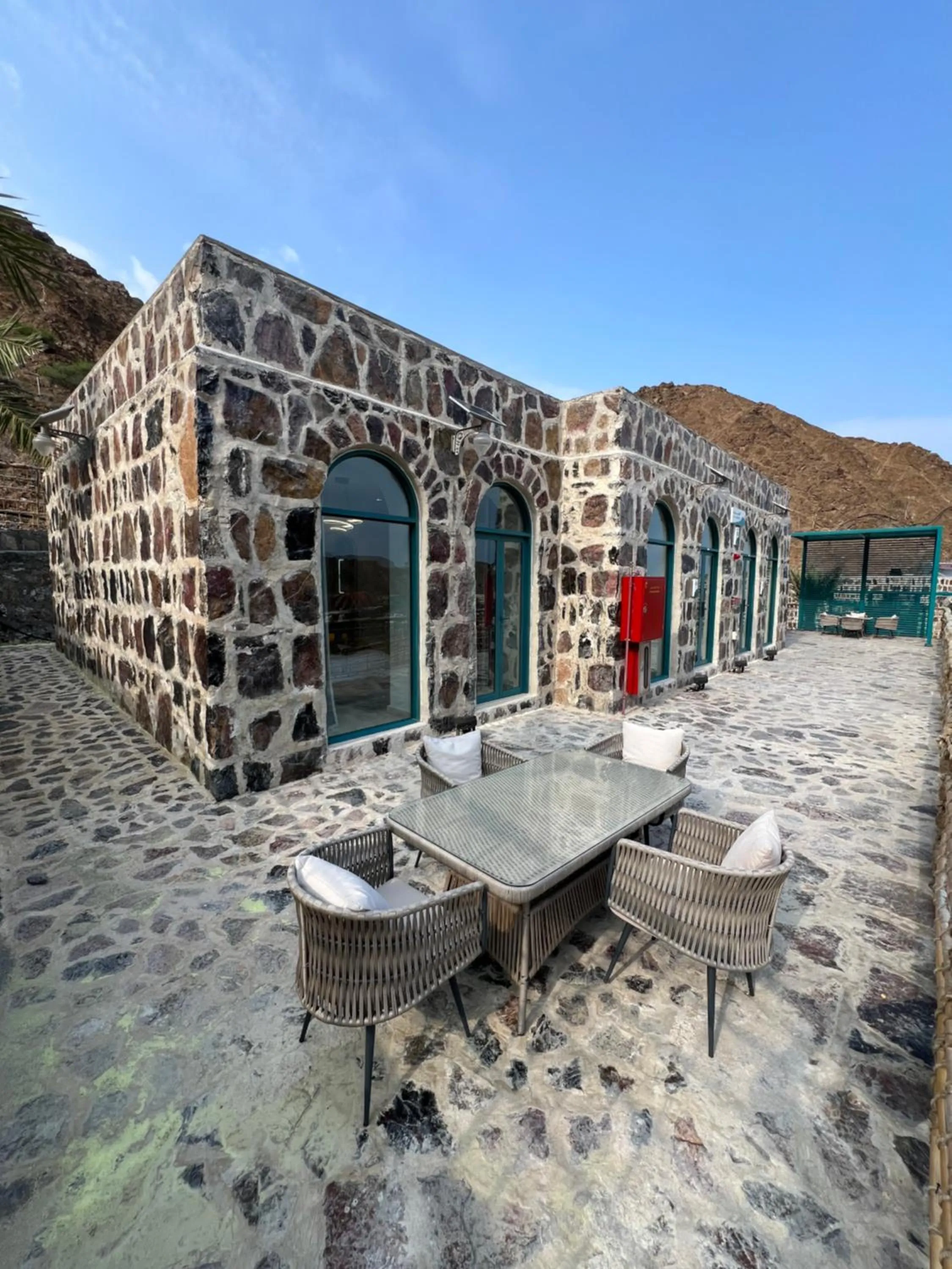 Natural landscape in Dibba Mountain Park Resort