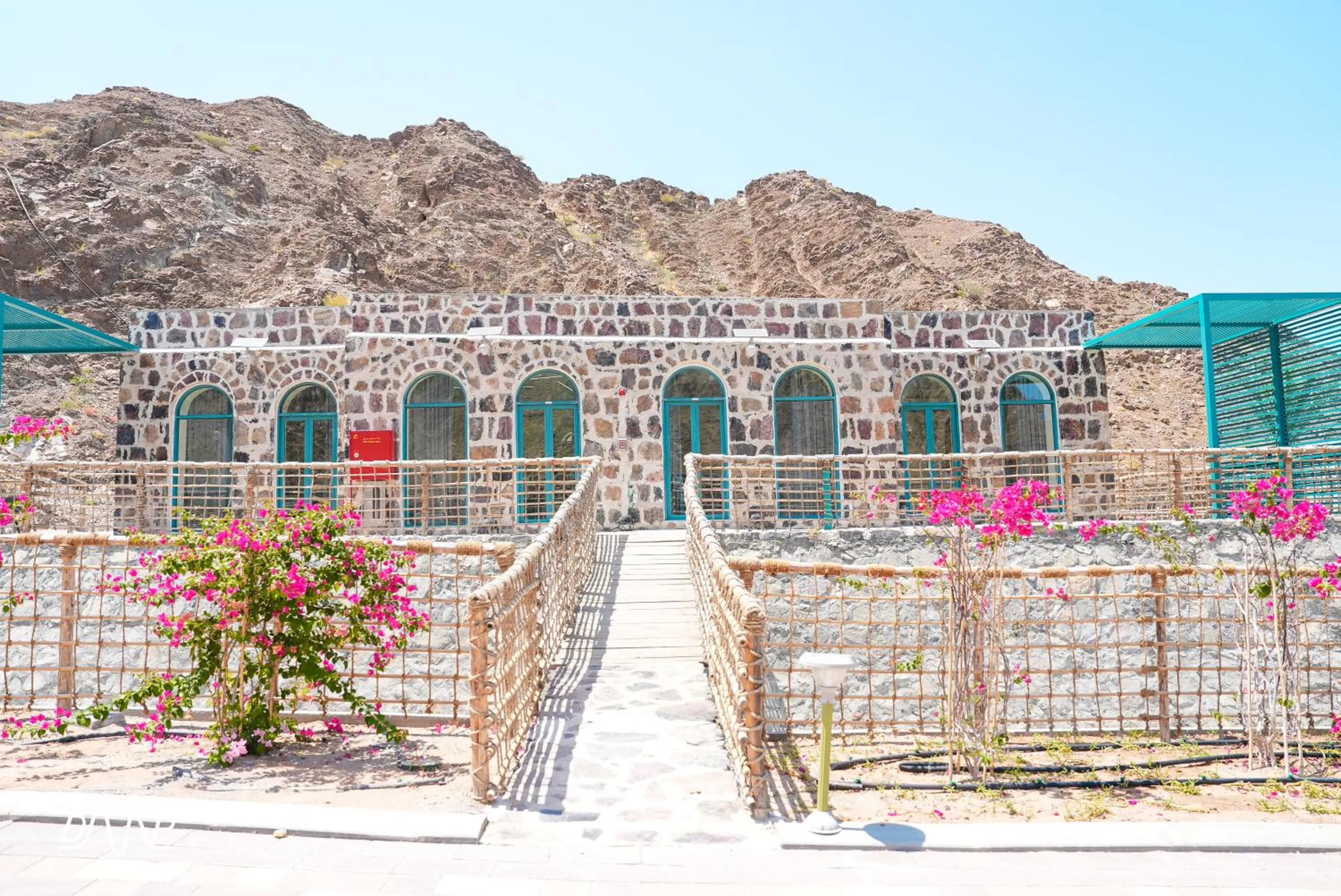 Mountain view in Dibba Mountain Park Resort