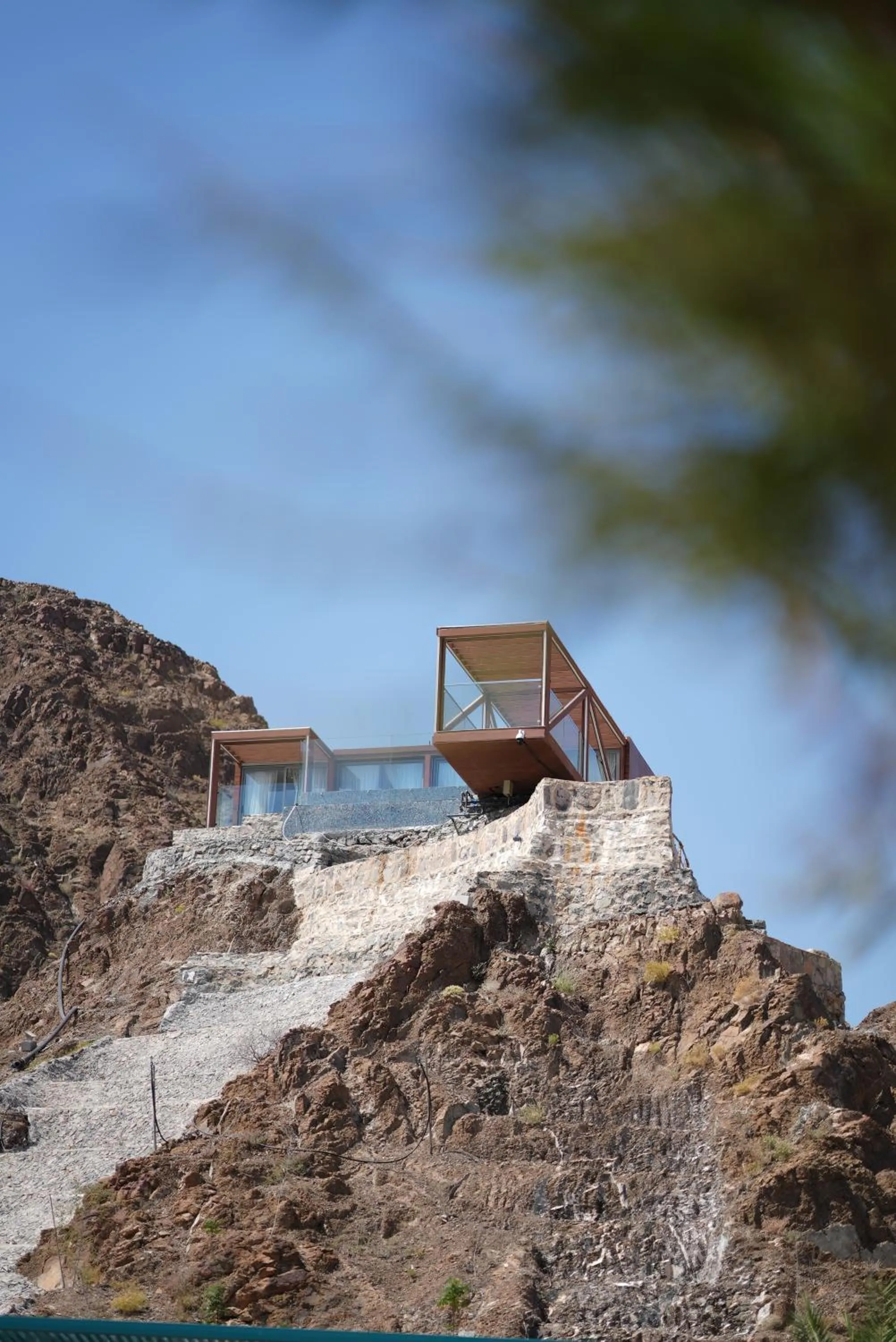 Mountain view in Dibba Mountain Park Resort