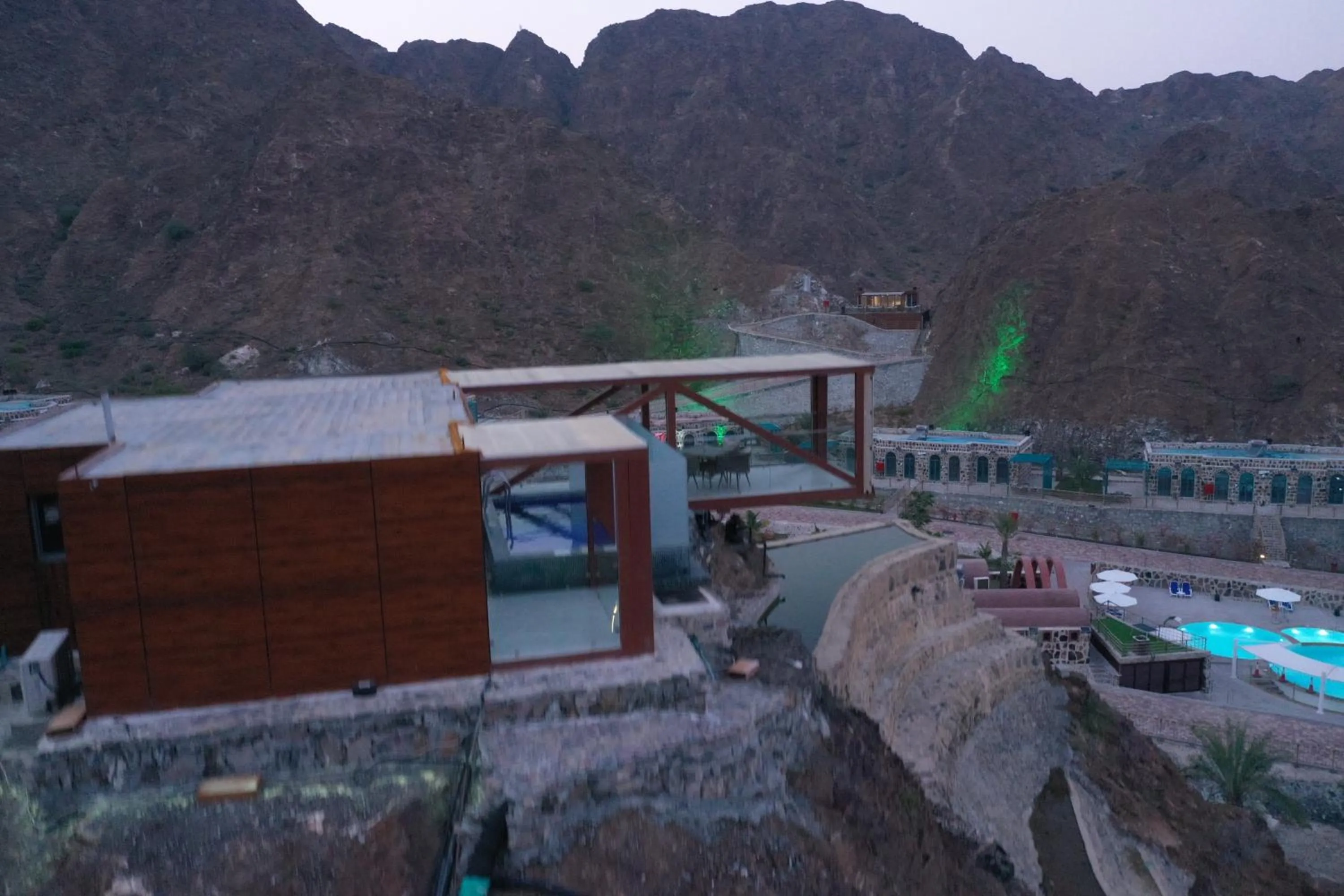 Property building in Dibba Mountain Park Resort