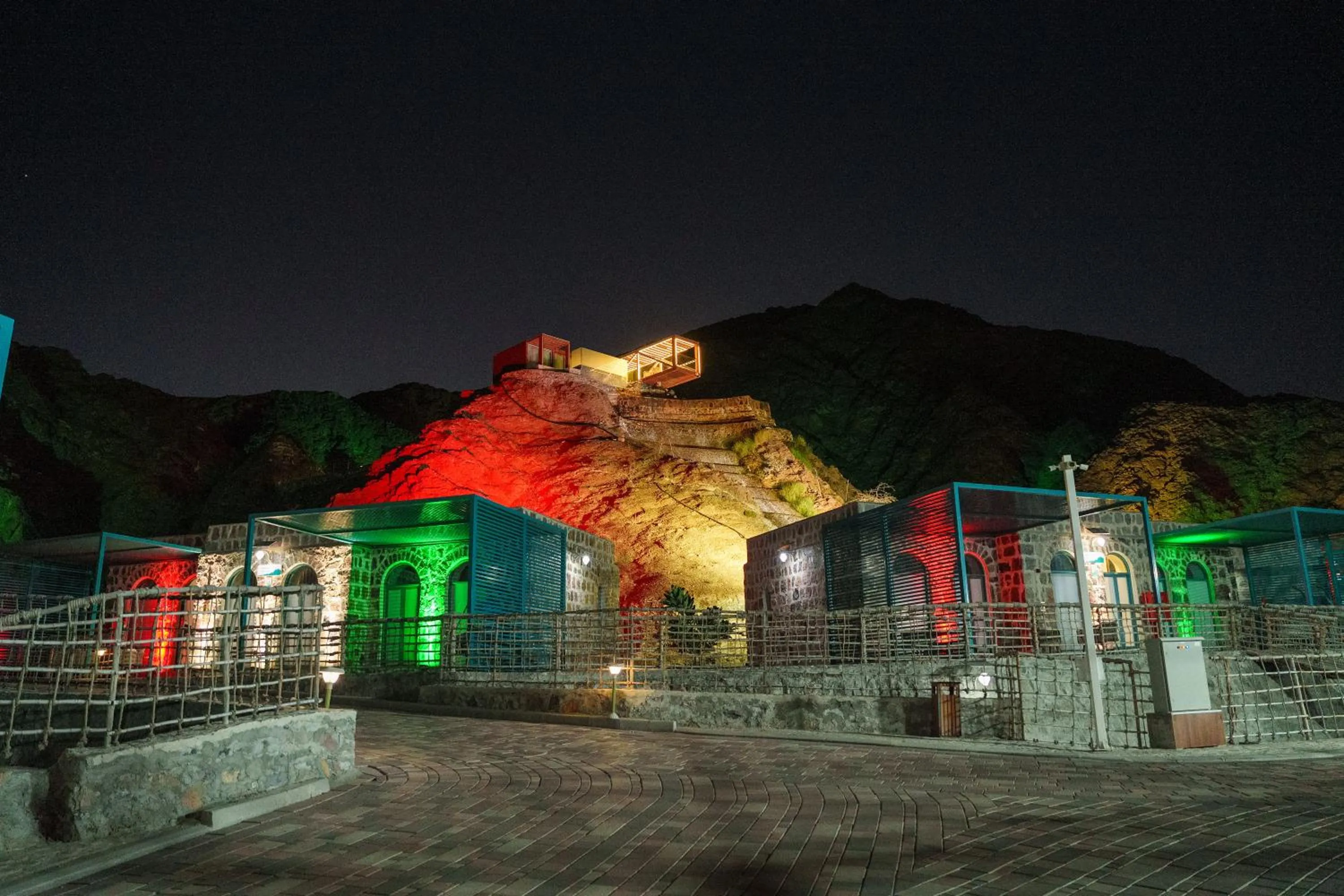 Mountain view in Dibba Mountain Park Resort