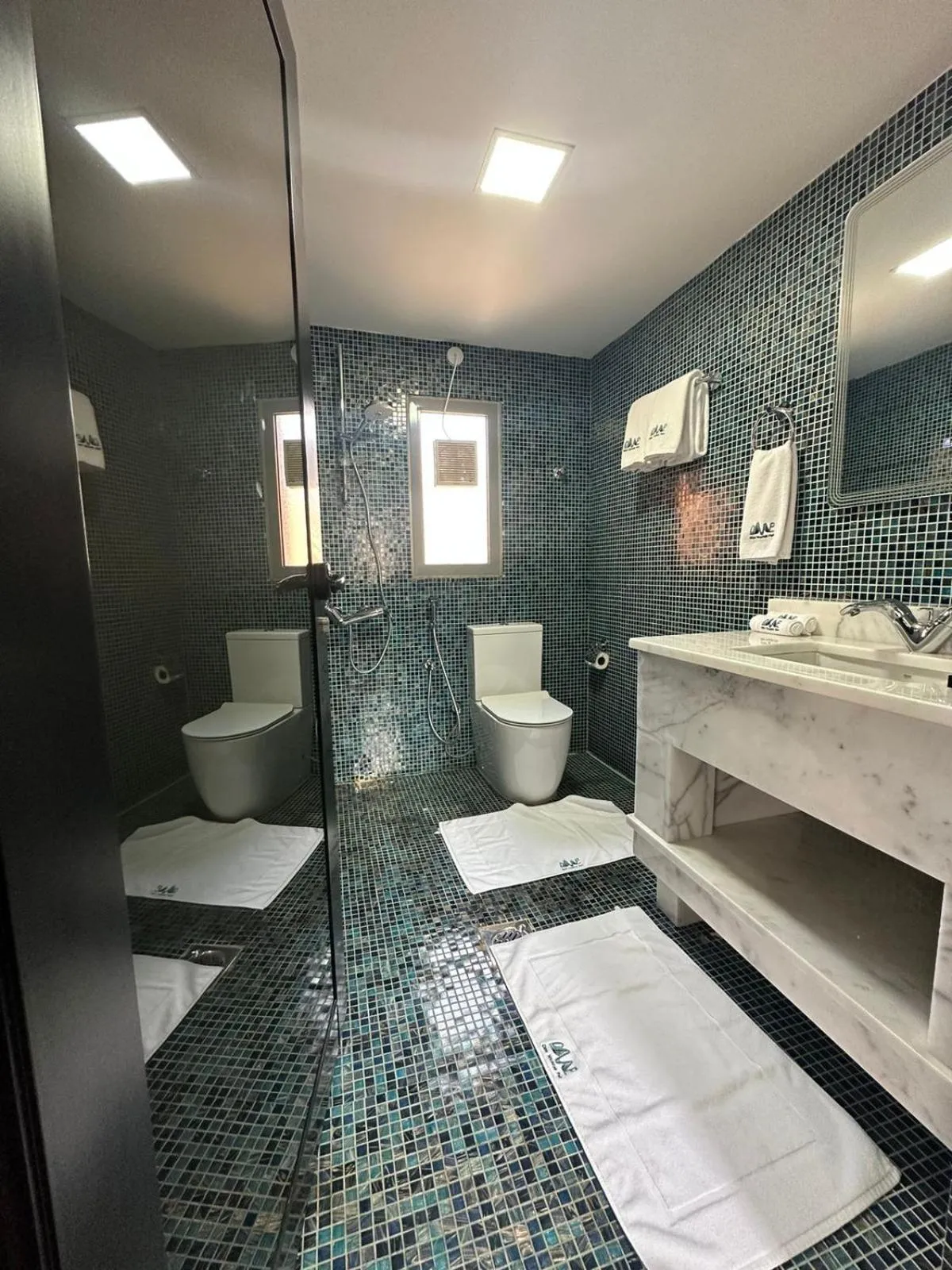 Toilet in Dibba Mountain Park Resort