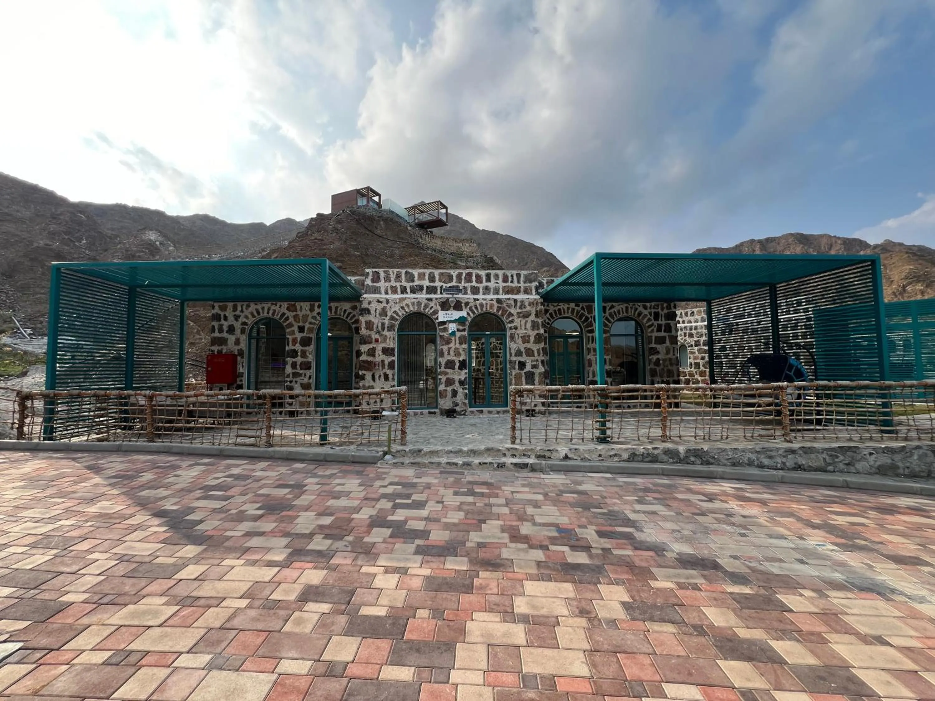 Property building in Dibba Mountain Park Resort