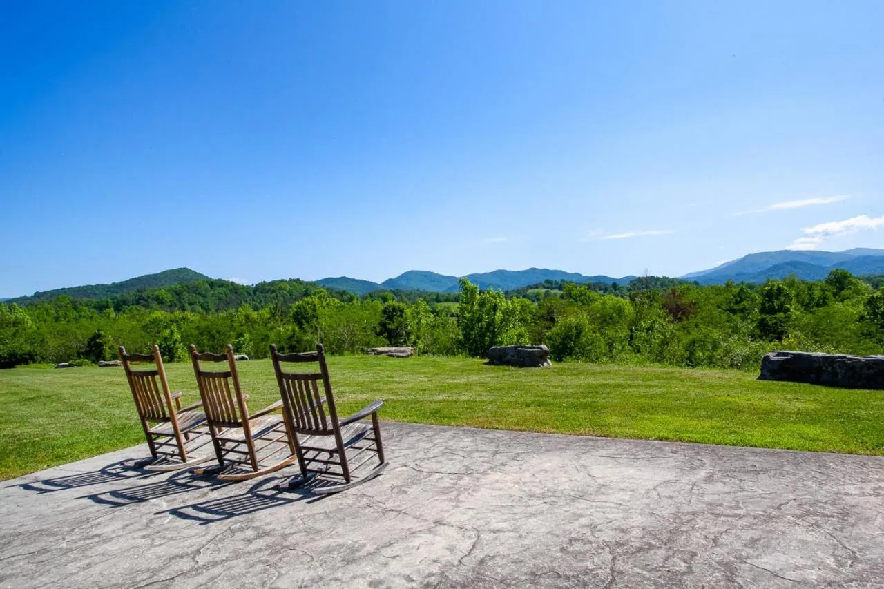 Mountain view in Elegant End Condo Fireplace Community Amenities