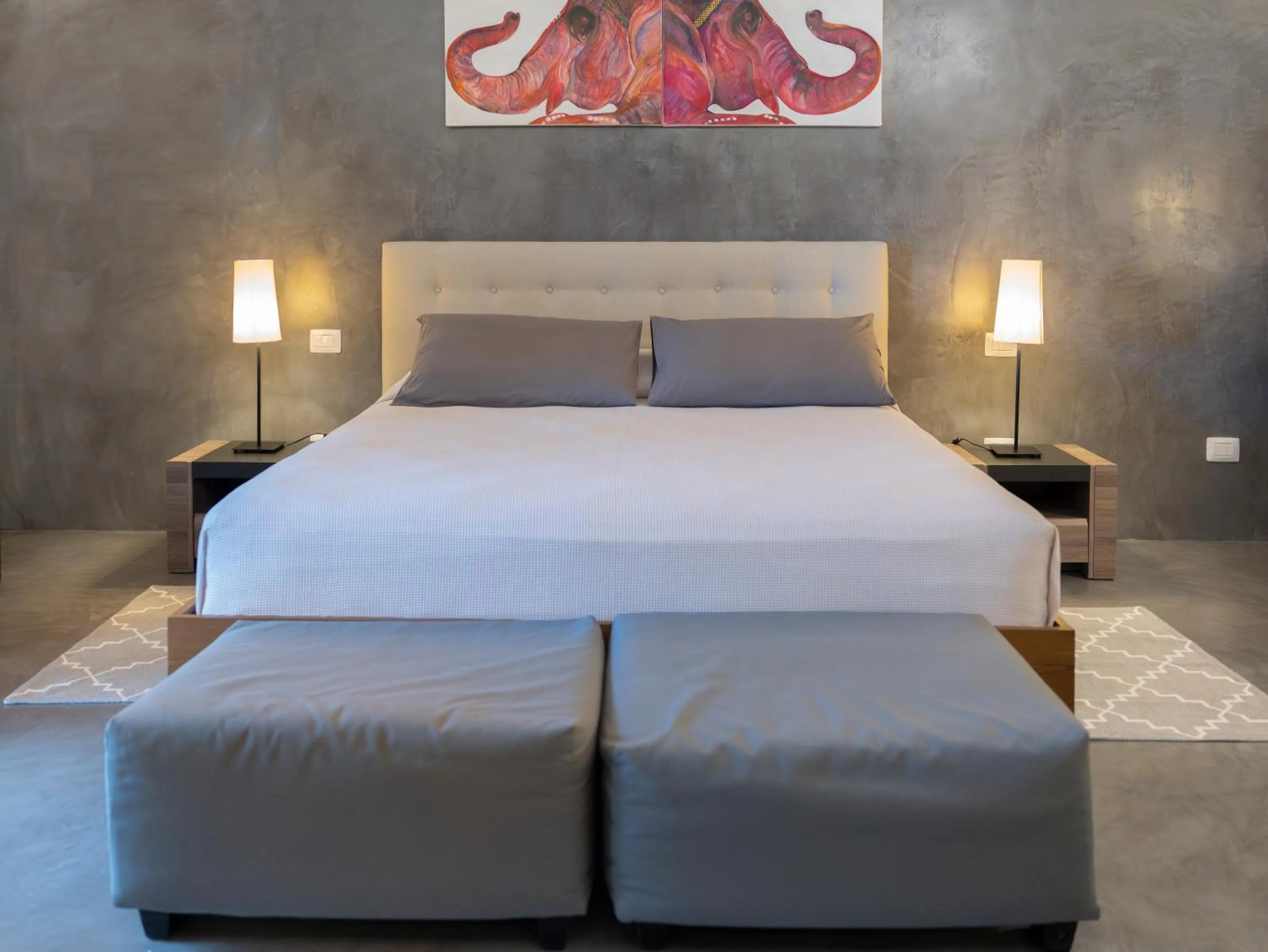 Bed in Don Mario B & B Five 5 Suites - adults only - no restaurant