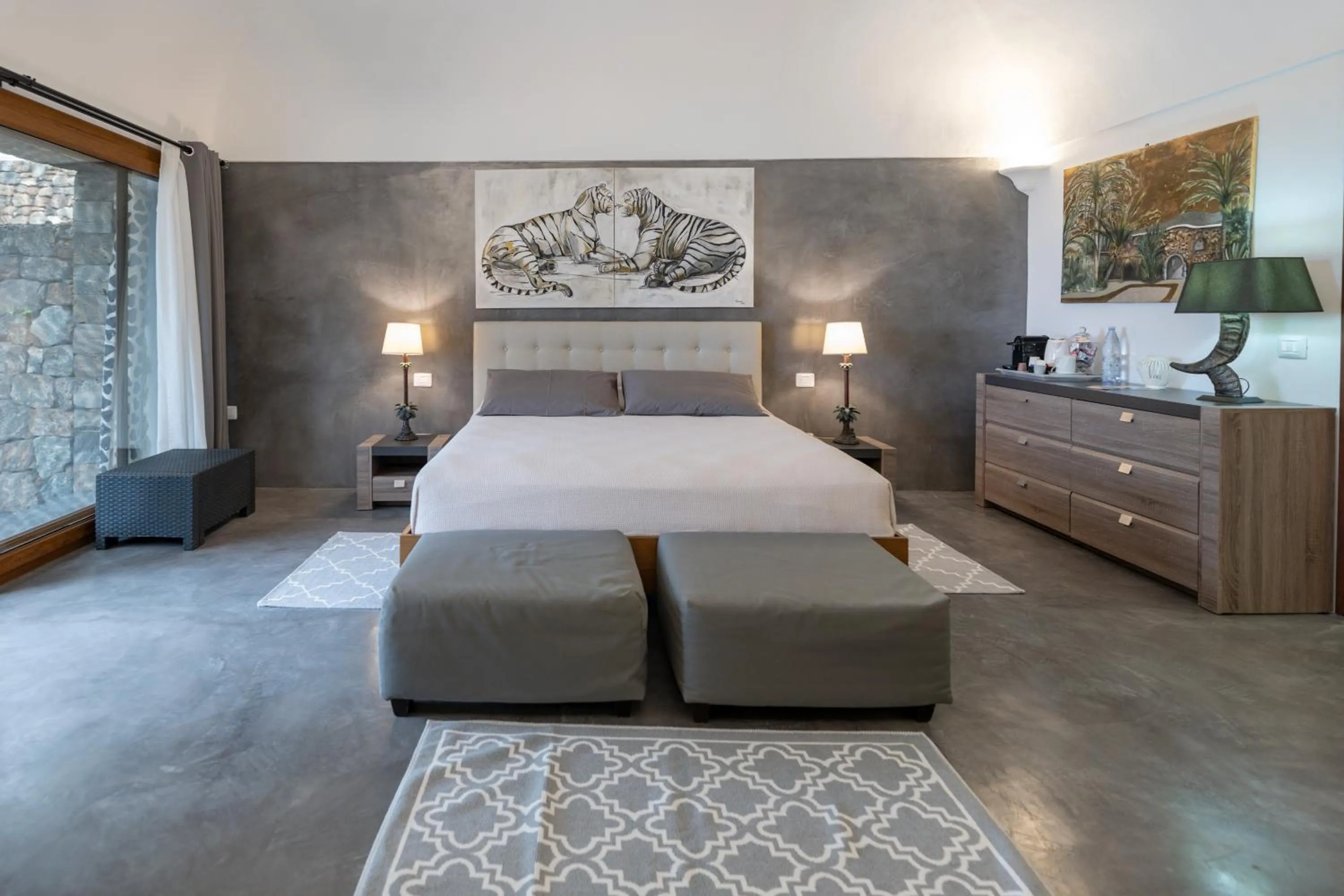 Bed in Don Mario B & B Five 5 Suites - adults only - no restaurant