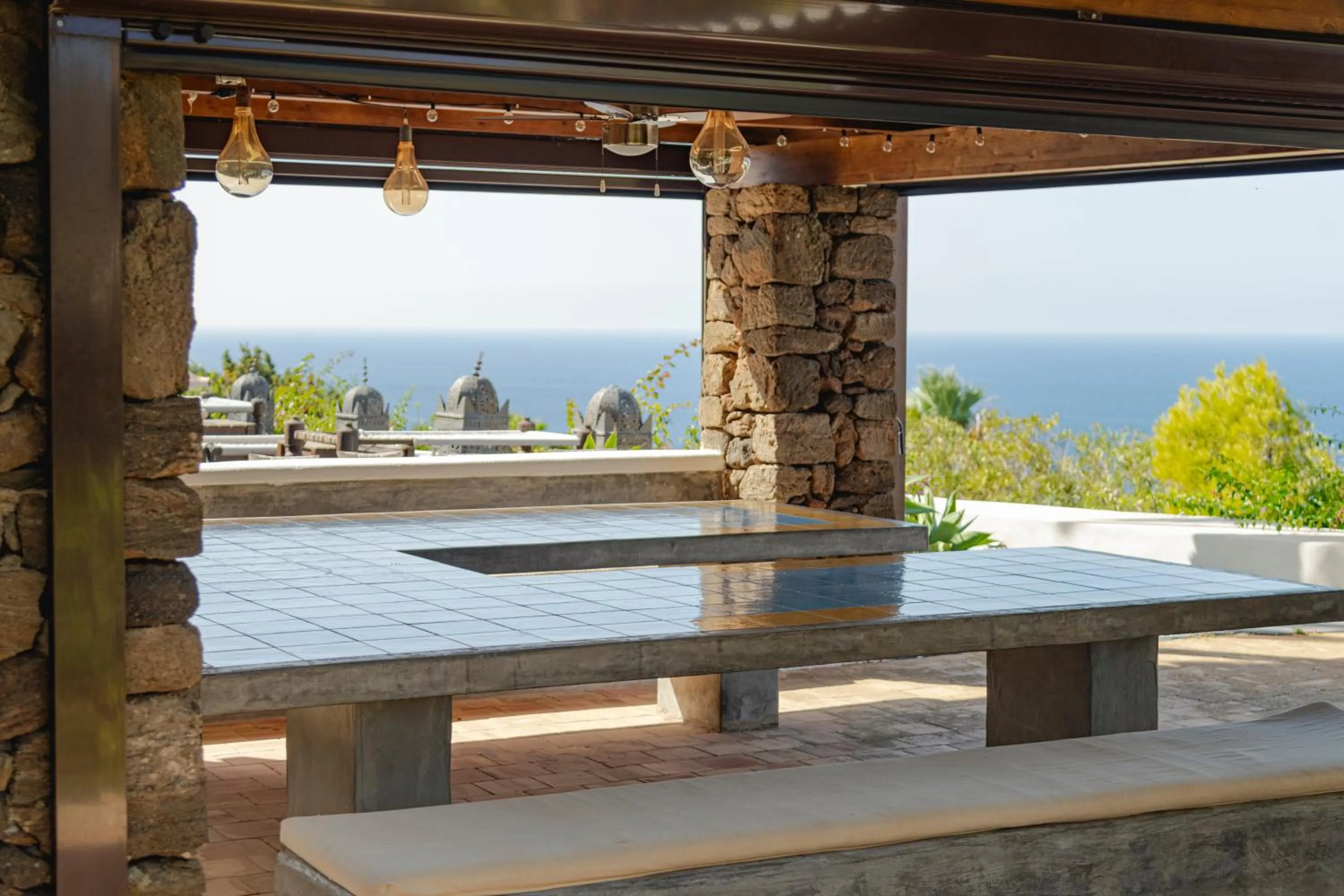 Patio in Don Mario B & B Five 5 Suites - adults only - no restaurant