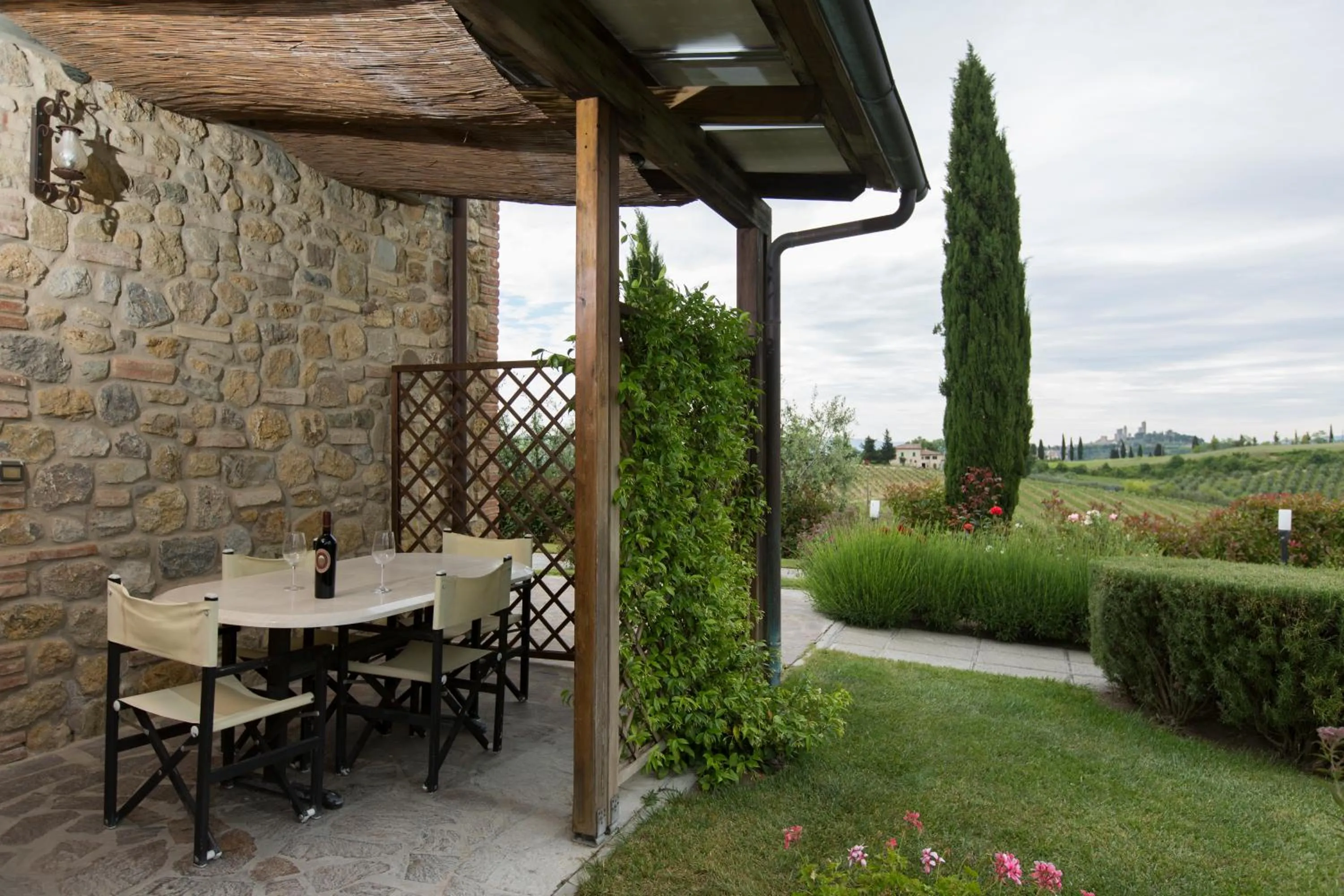 Patio in Casa Vacanza Le Case