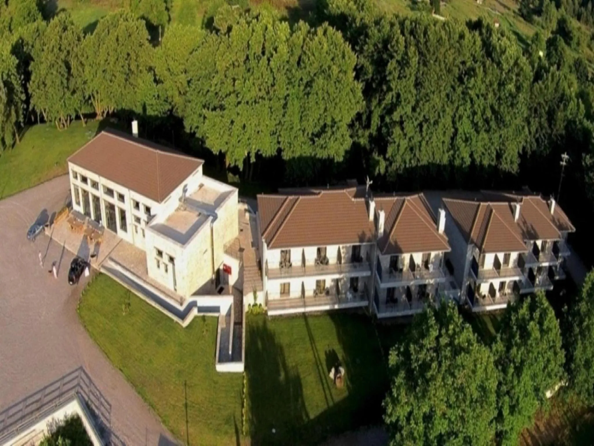 Bird's eye view in Oniropetra Boutique Hotel