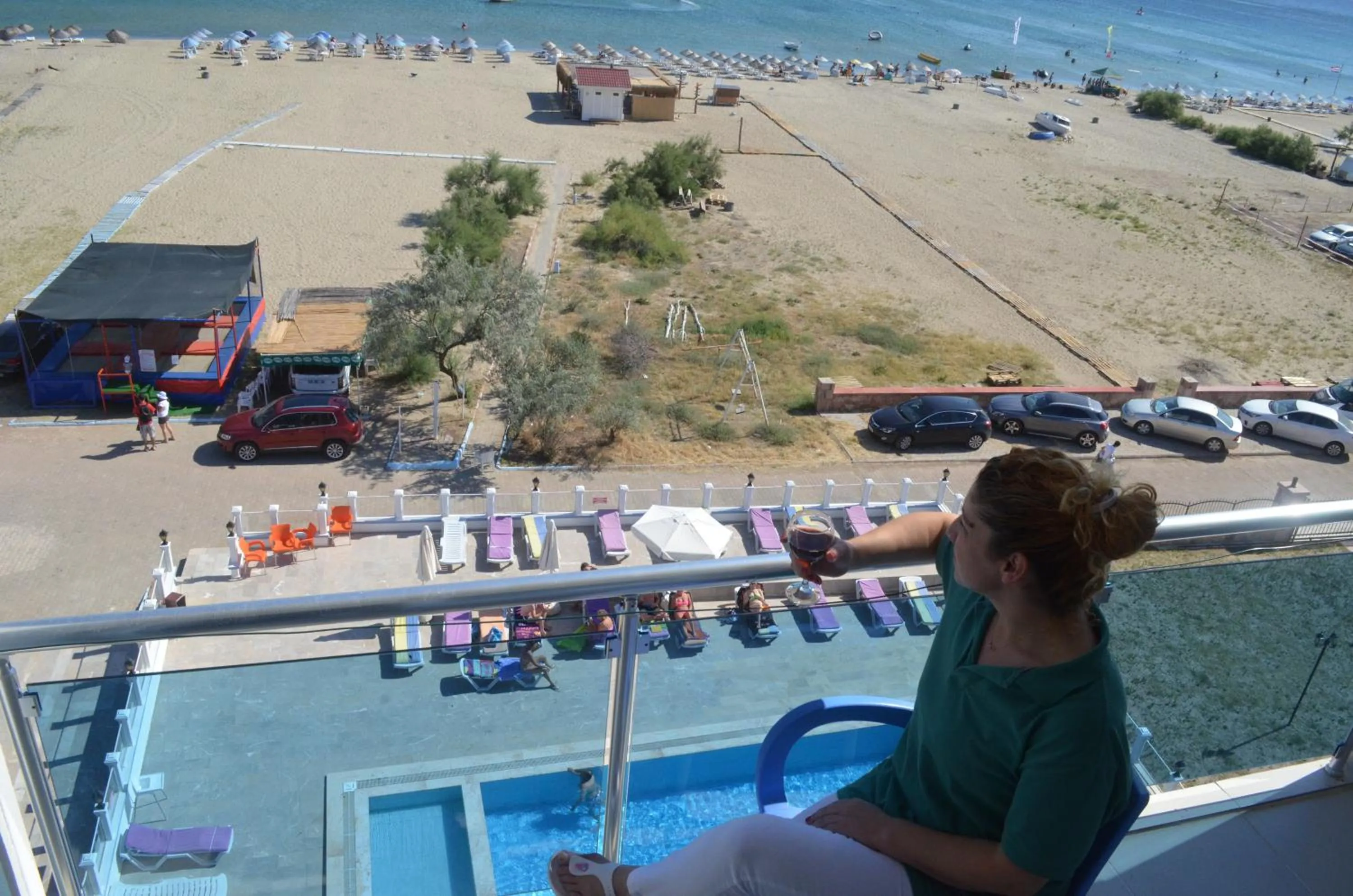 Sea view in Yasmin Hotel