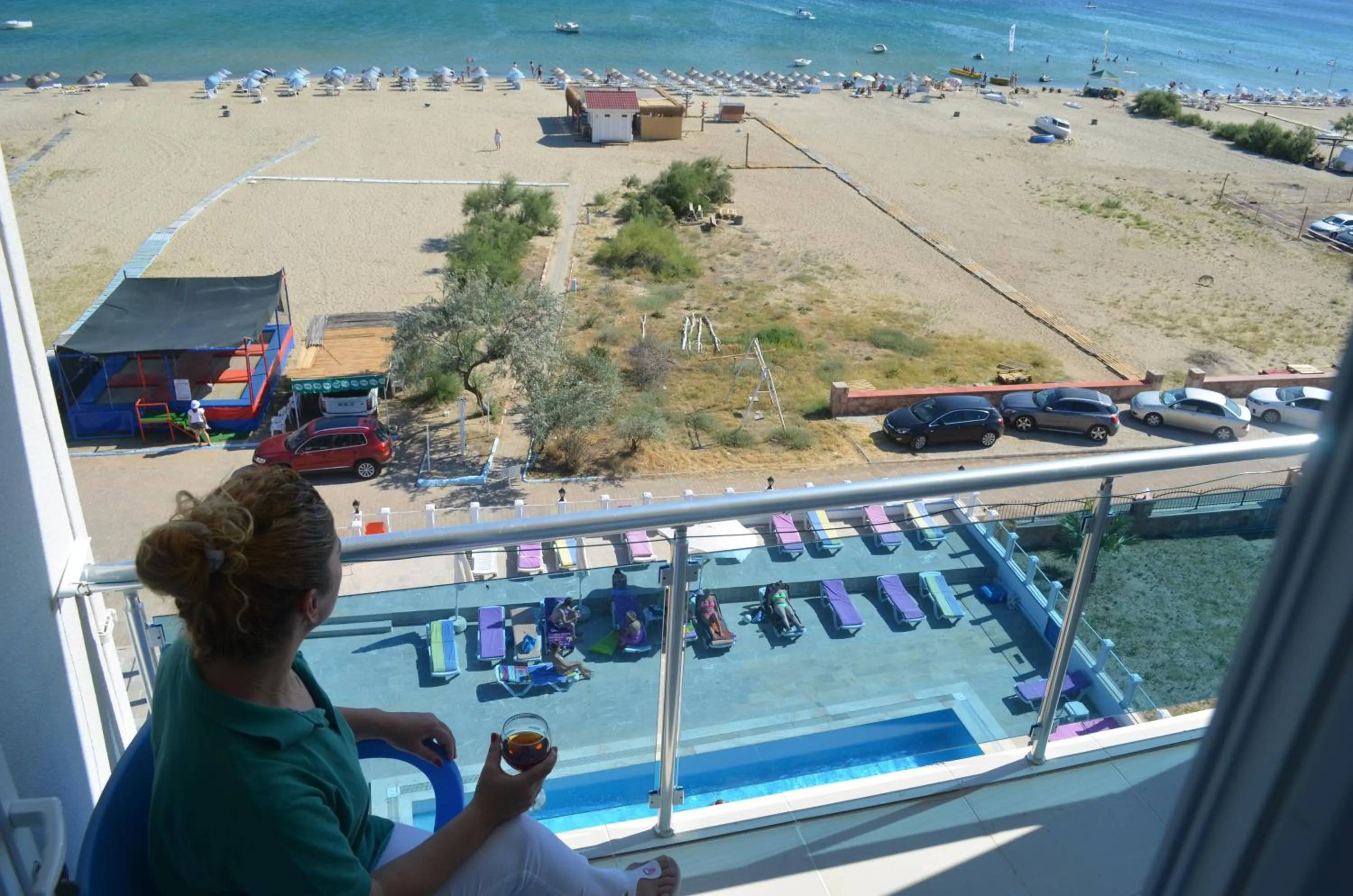 Sea view in Yasmin Hotel