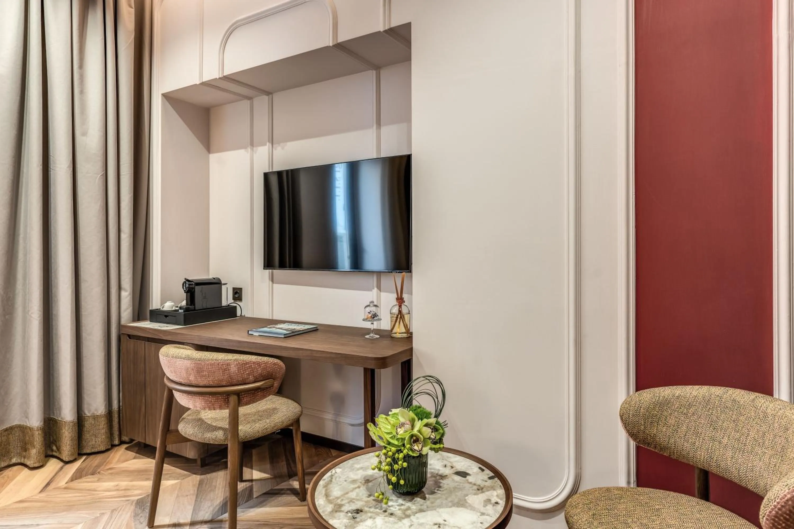 Decorative detail in THE STEPS Hotel - by Eitch Collection