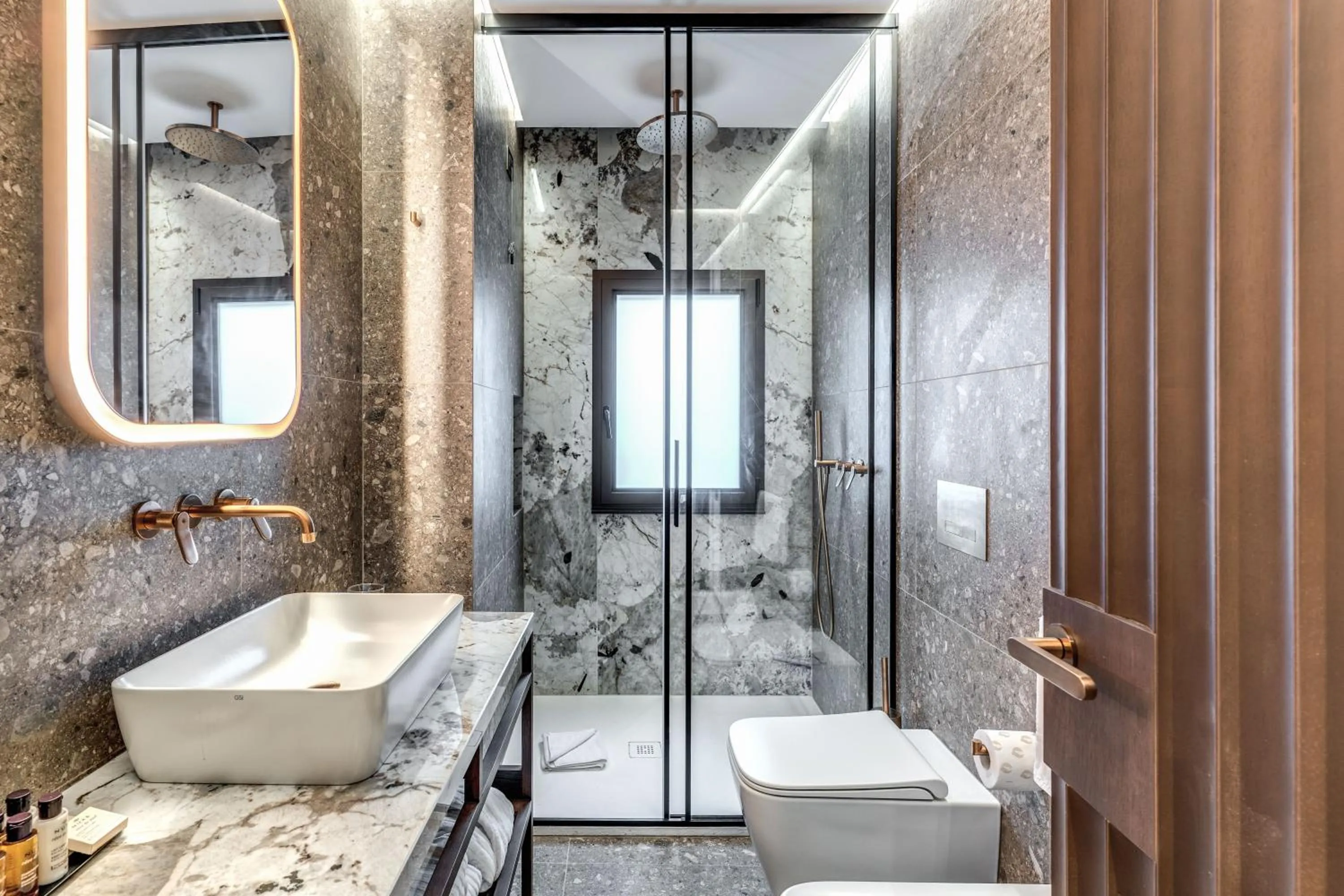 Shower in THE STEPS Hotel - by Eitch Collection