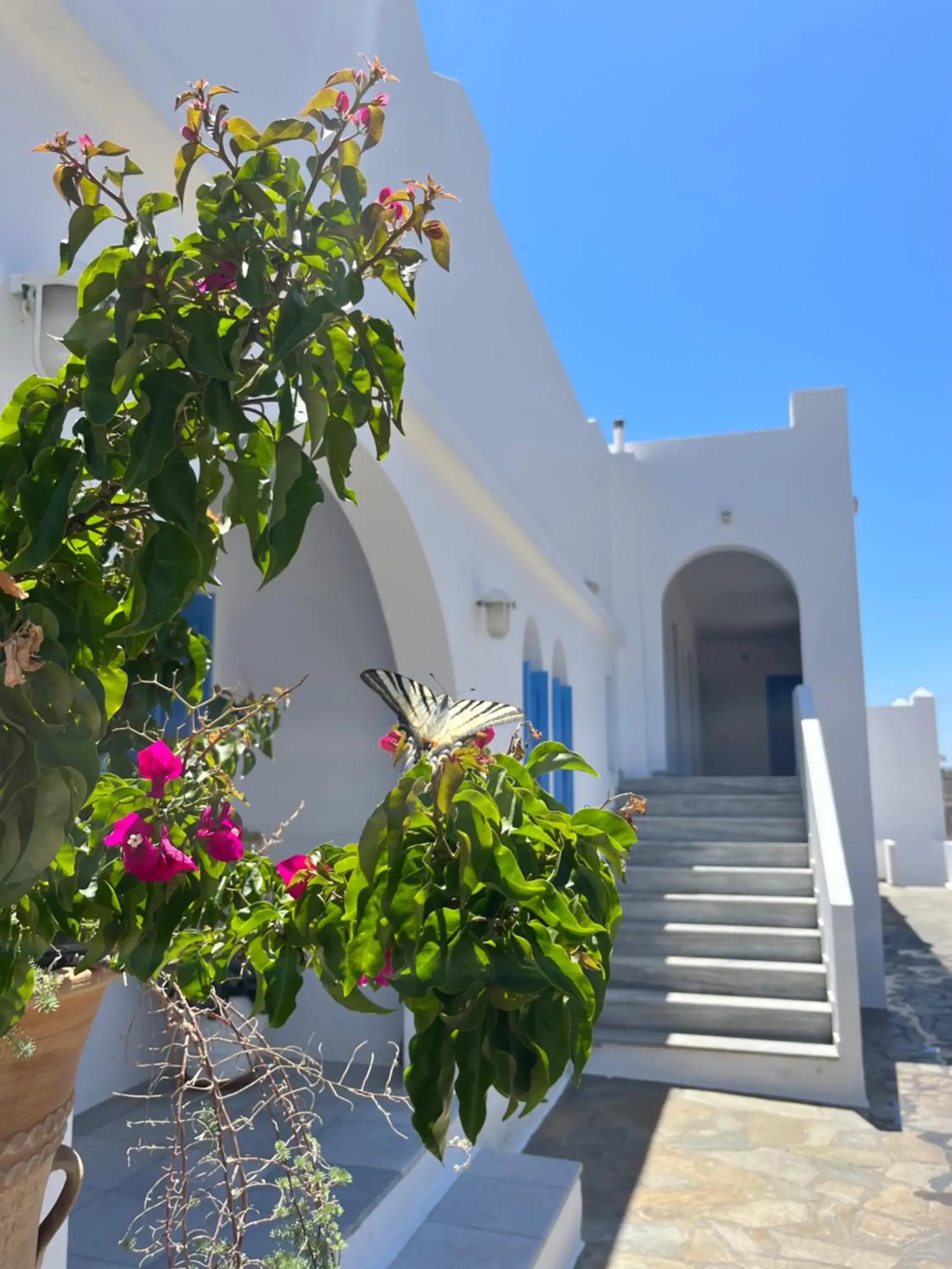 Property building in Hotel Petradi Property building in Hotel Petradi