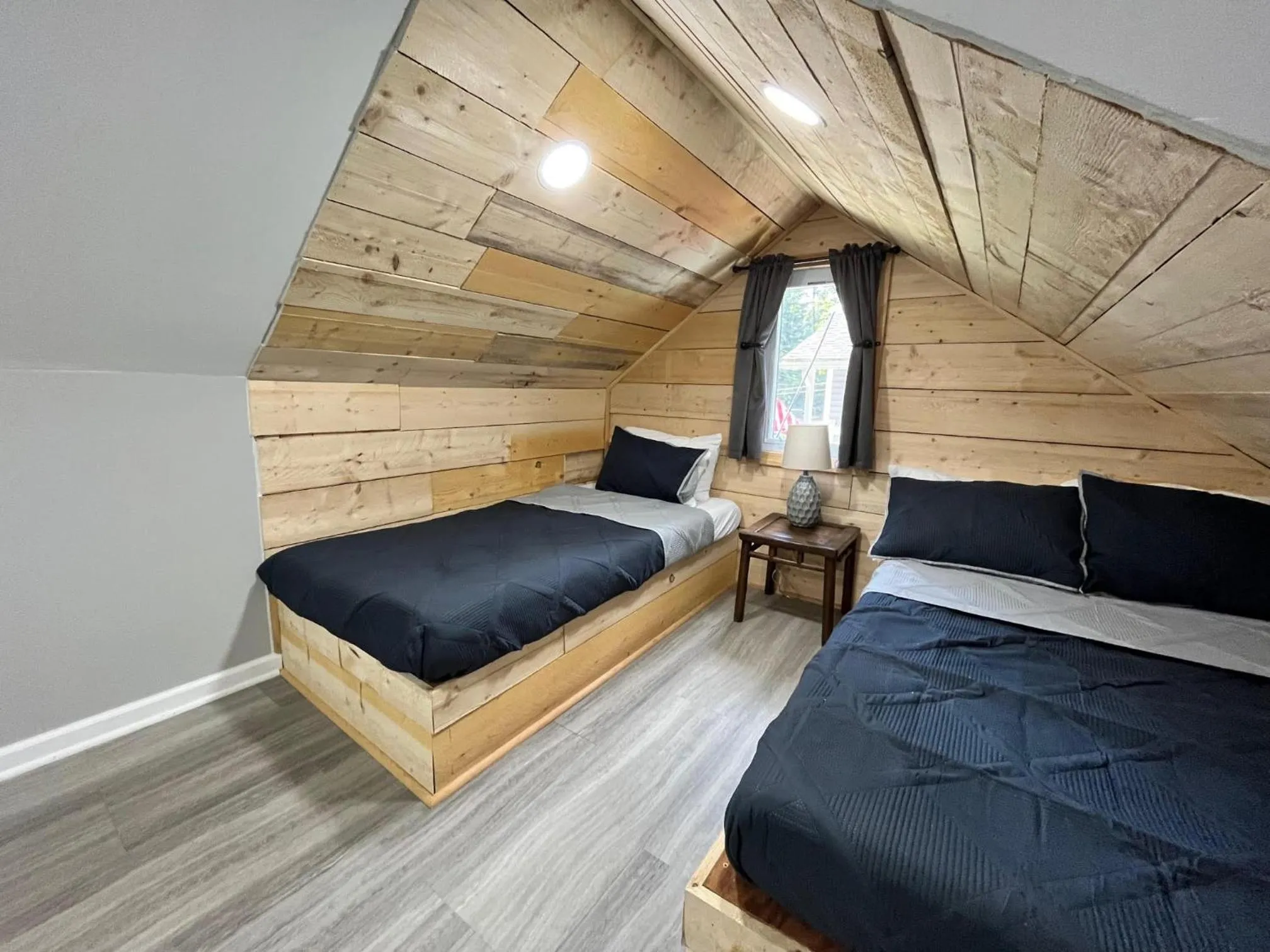 Bed in Wally's Cottage