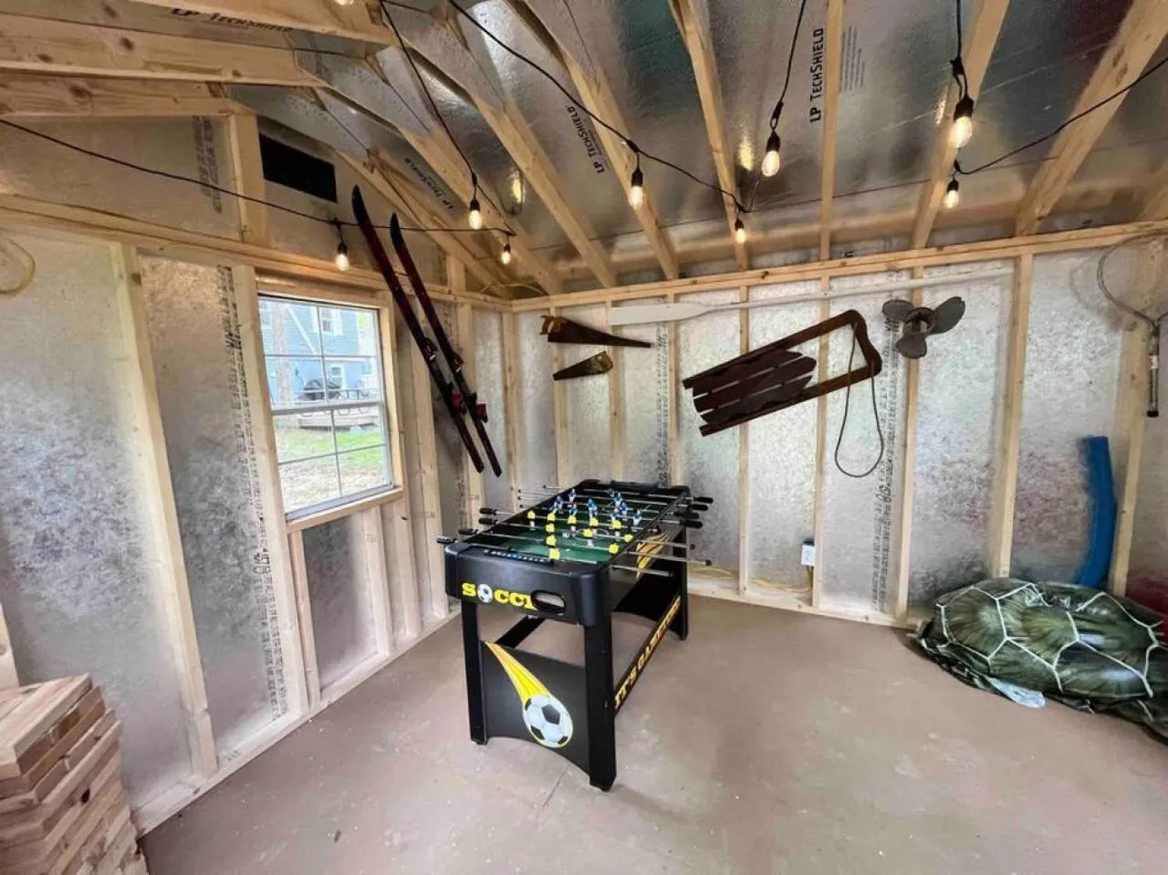 Game Room in Wally's Cottage