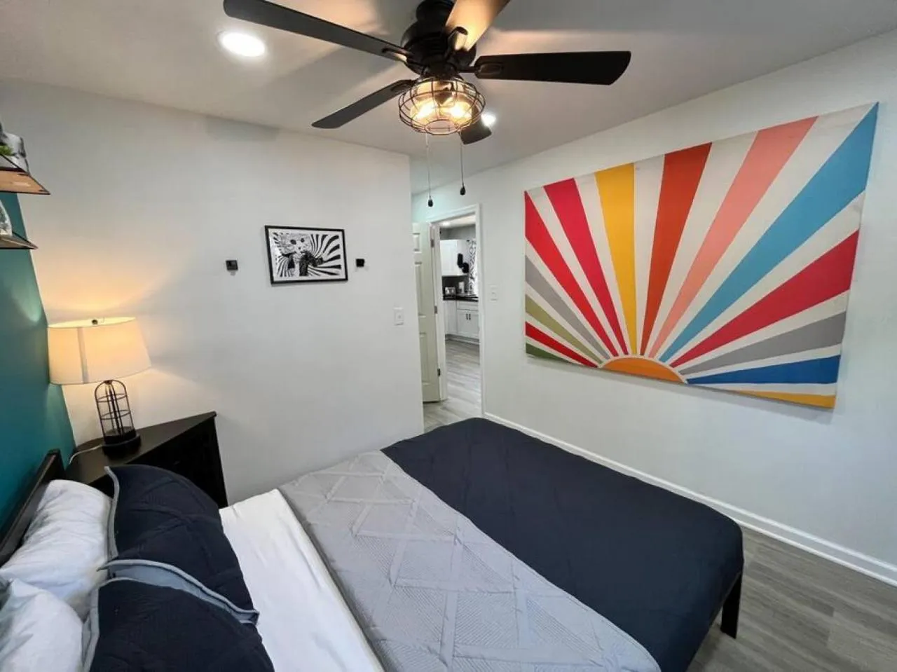 Bedroom, Bed in Wally's Cottage