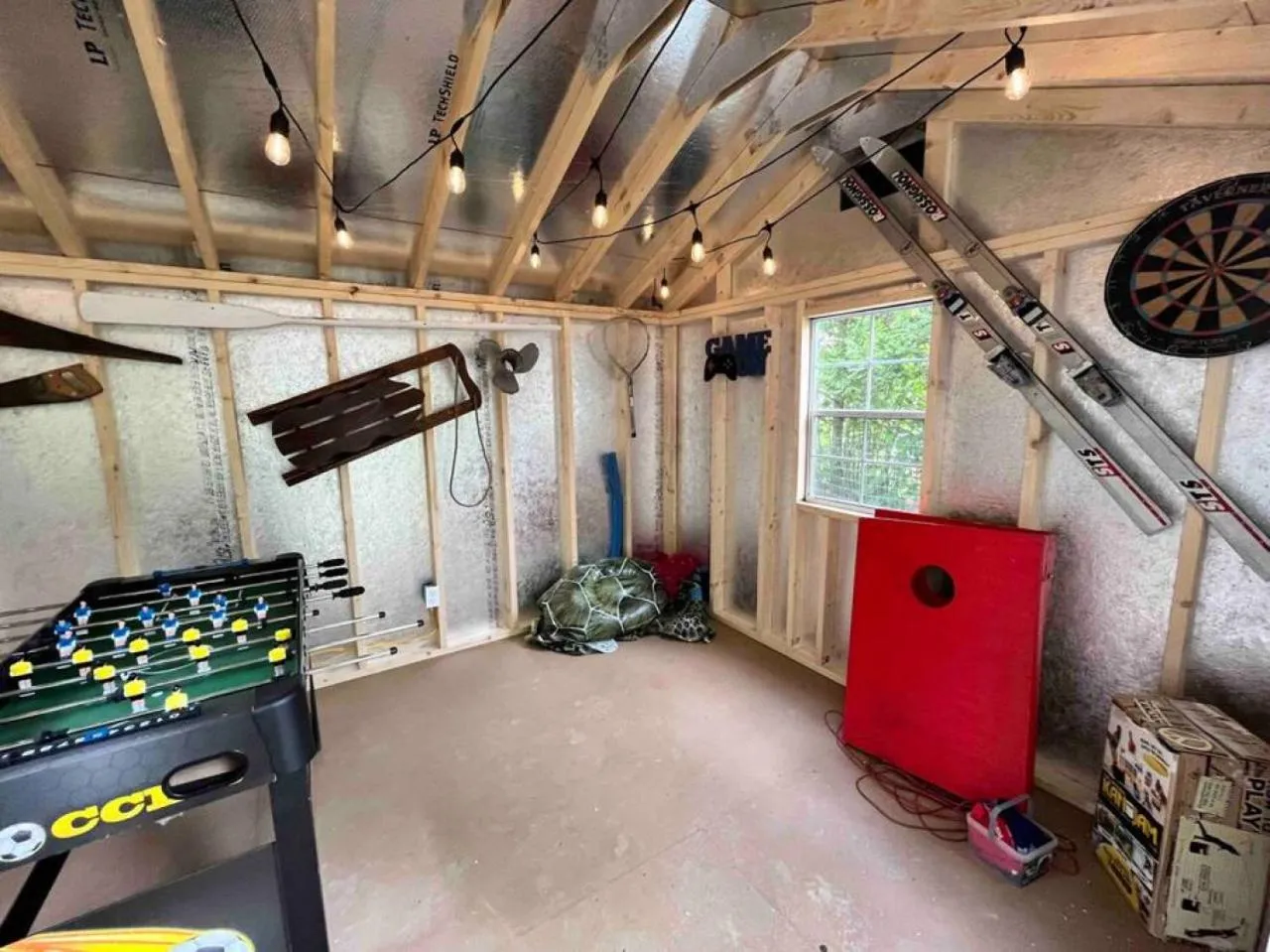 Game Room in Wally's Cottage