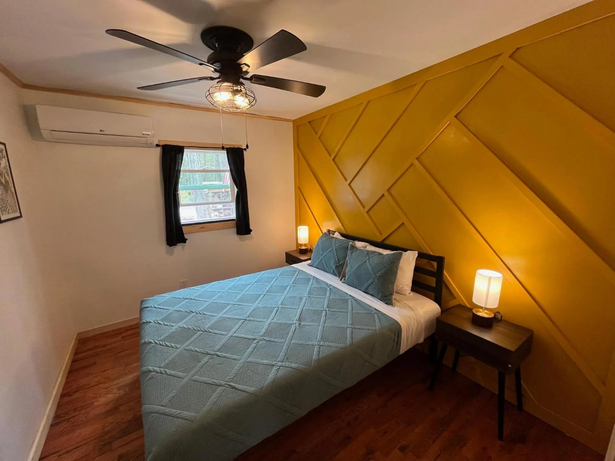 Bed in Wally's Cabin