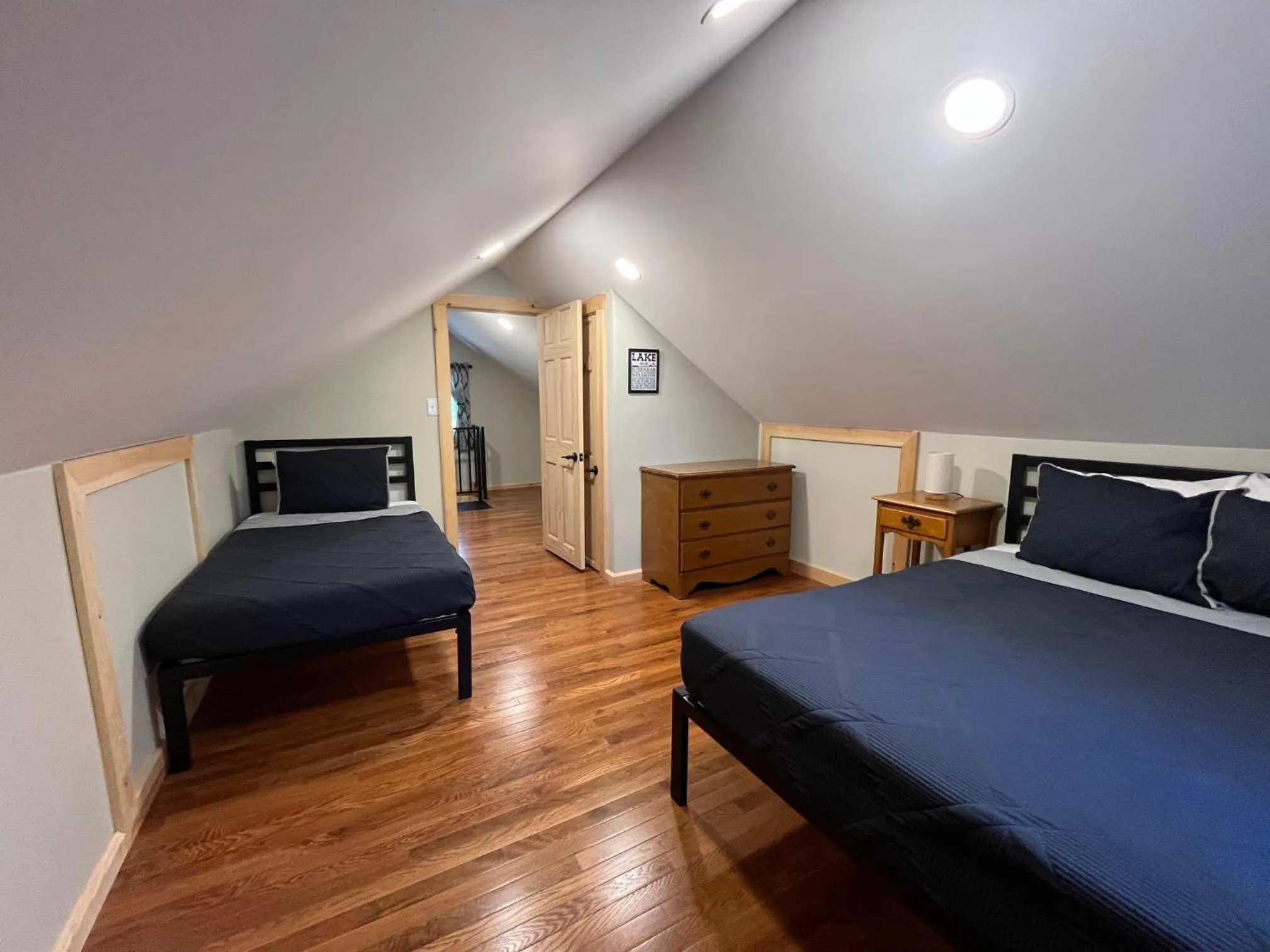 Bed in Wally's Cabin