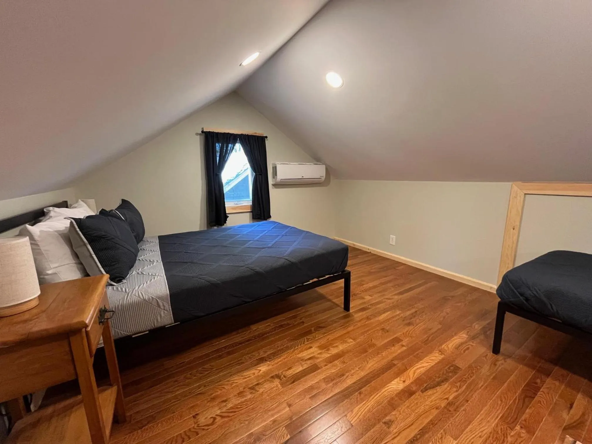 Bed in Wally's Cabin