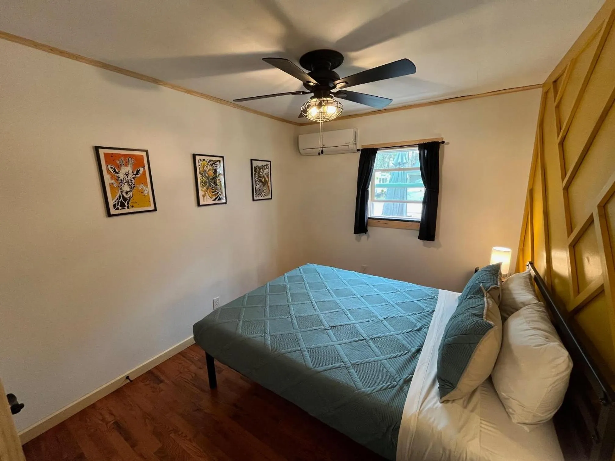 Bed in Wally's Cabin