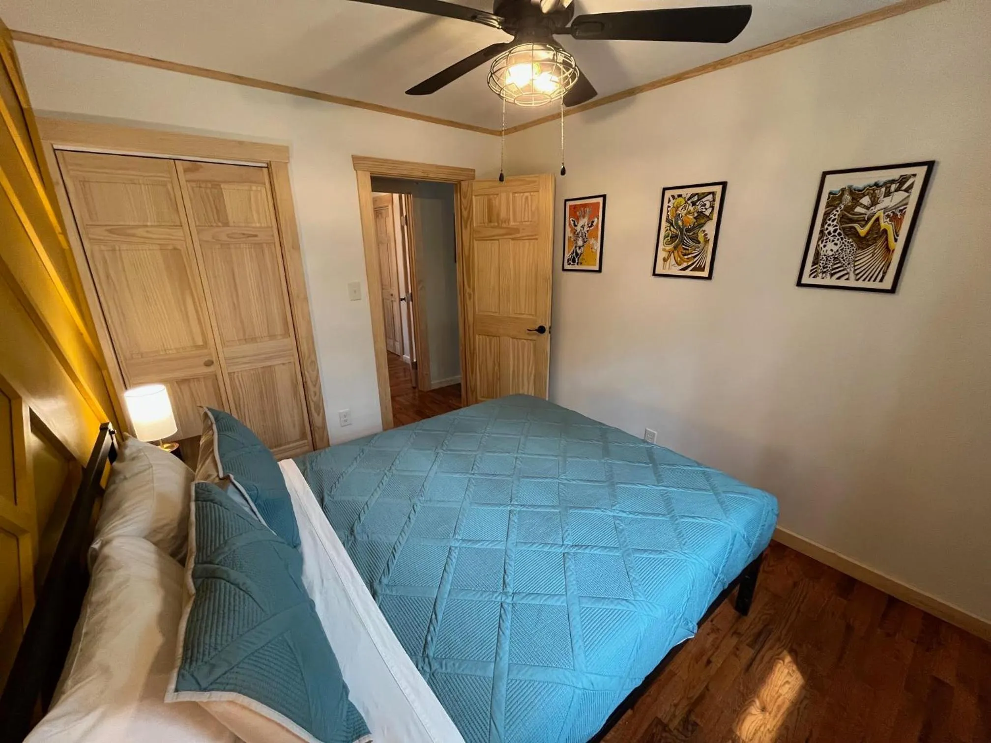 Bed in Wally's Cabin