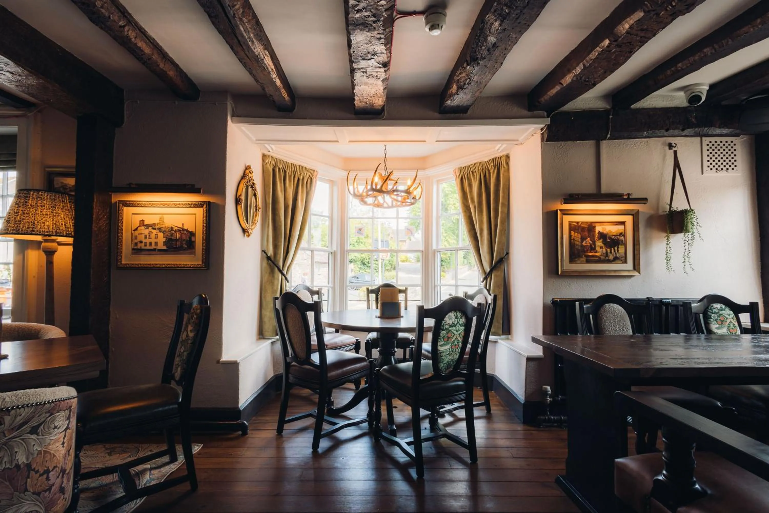 Dining area in Gaskell Arms