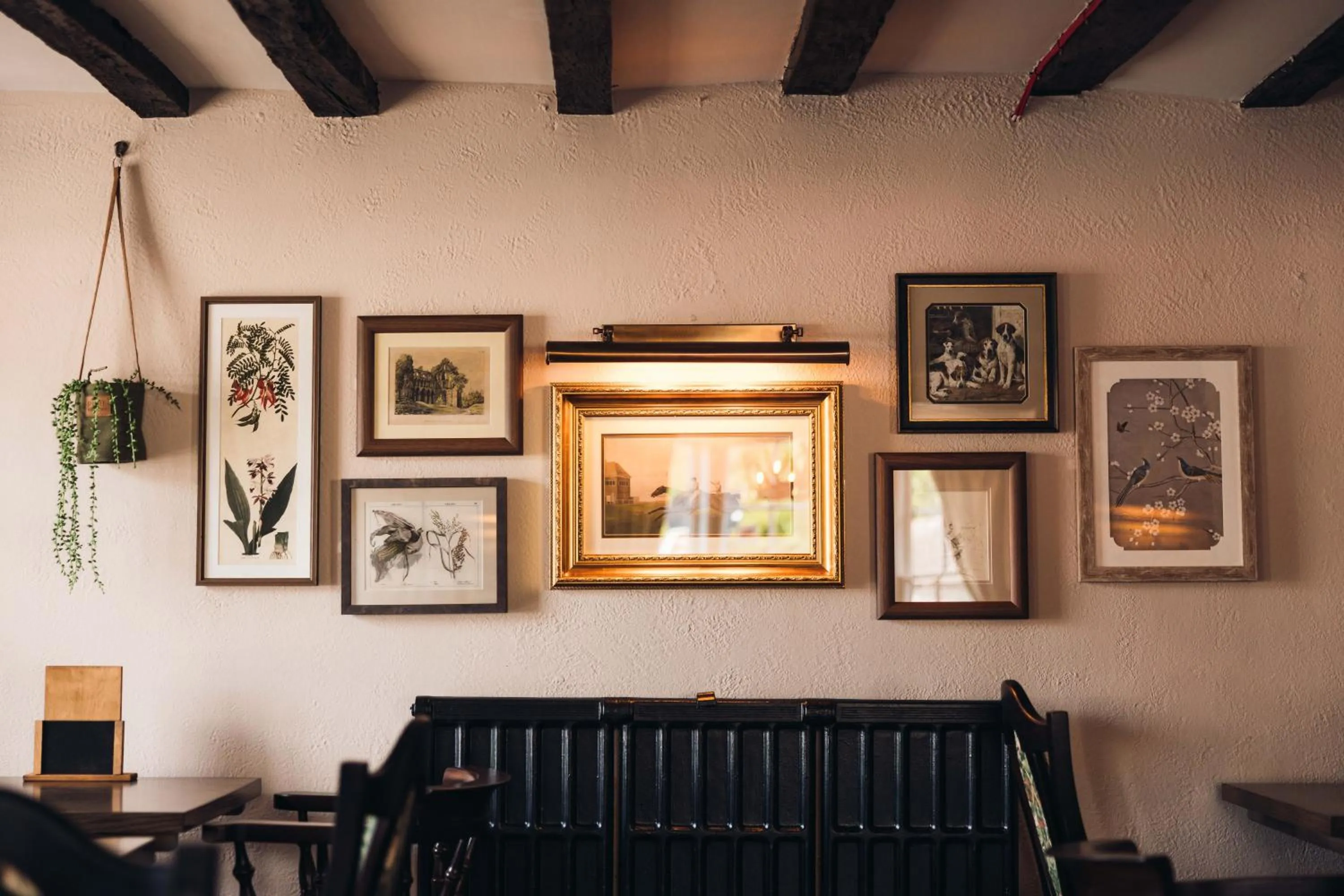 Decorative detail in Gaskell Arms
