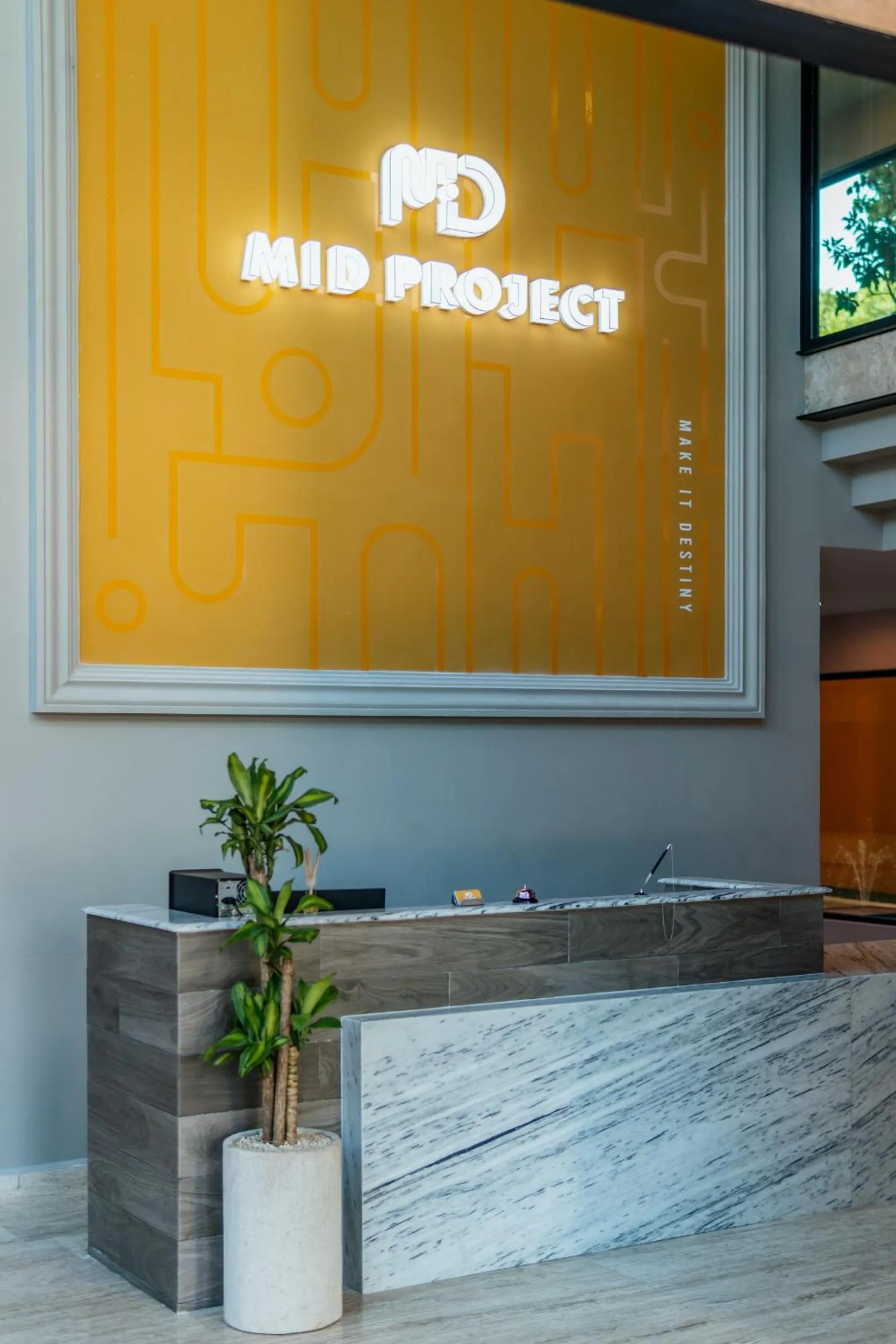 Lobby or reception in Hotel MID Project