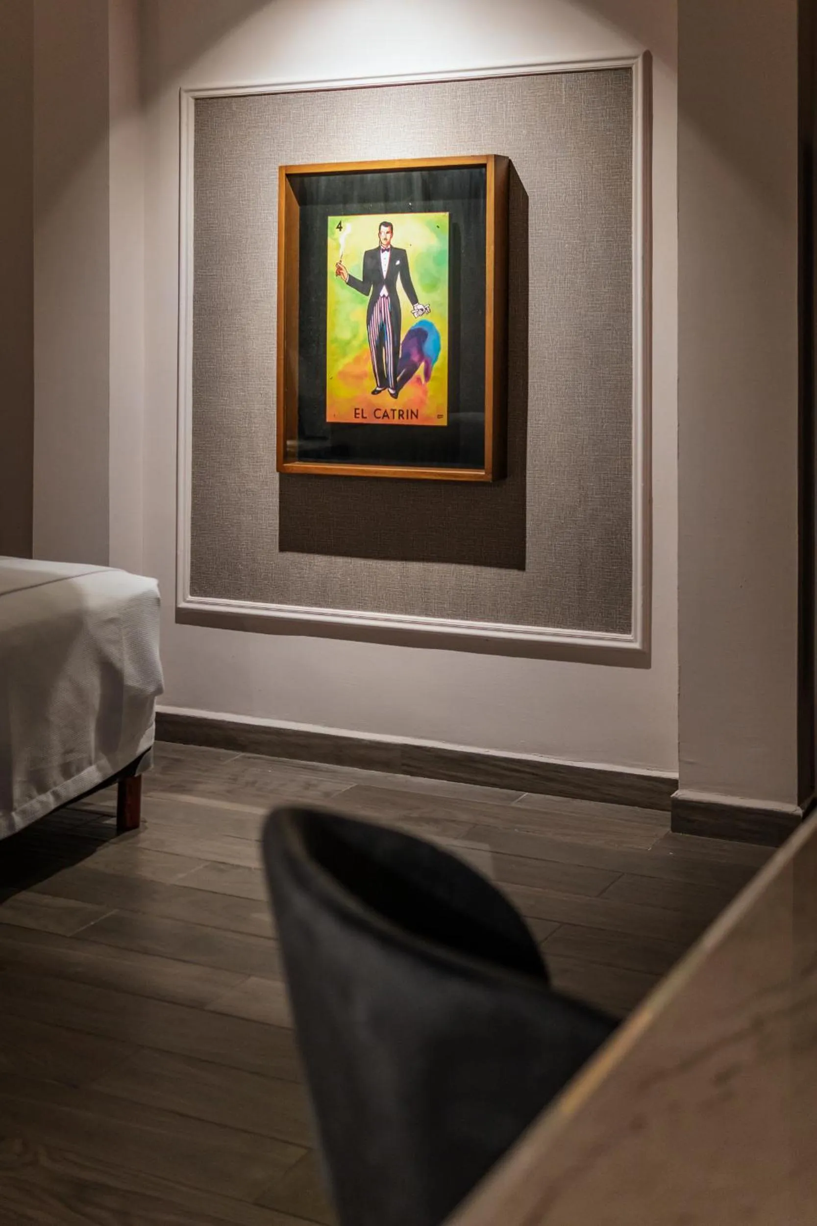 Decorative detail, Bed in Hotel MID Project