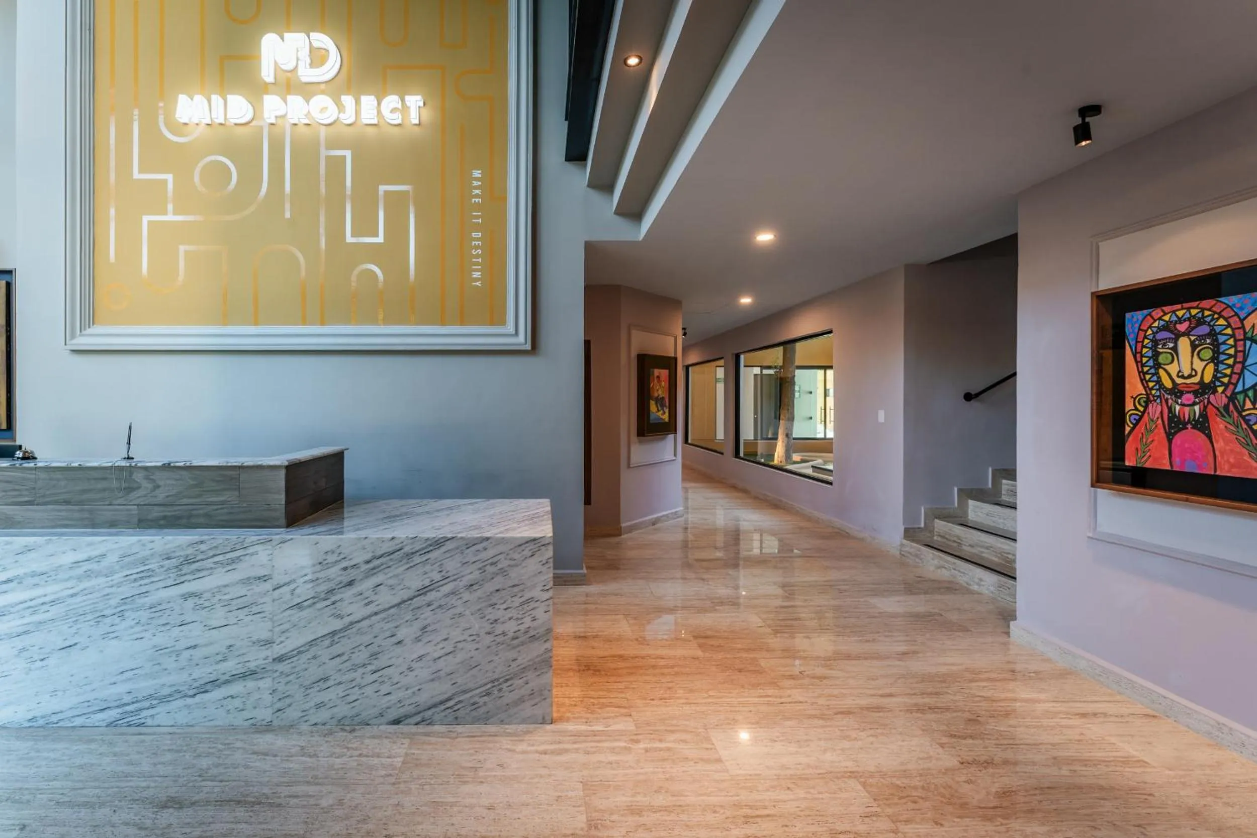 Lobby or reception in Hotel MID Project