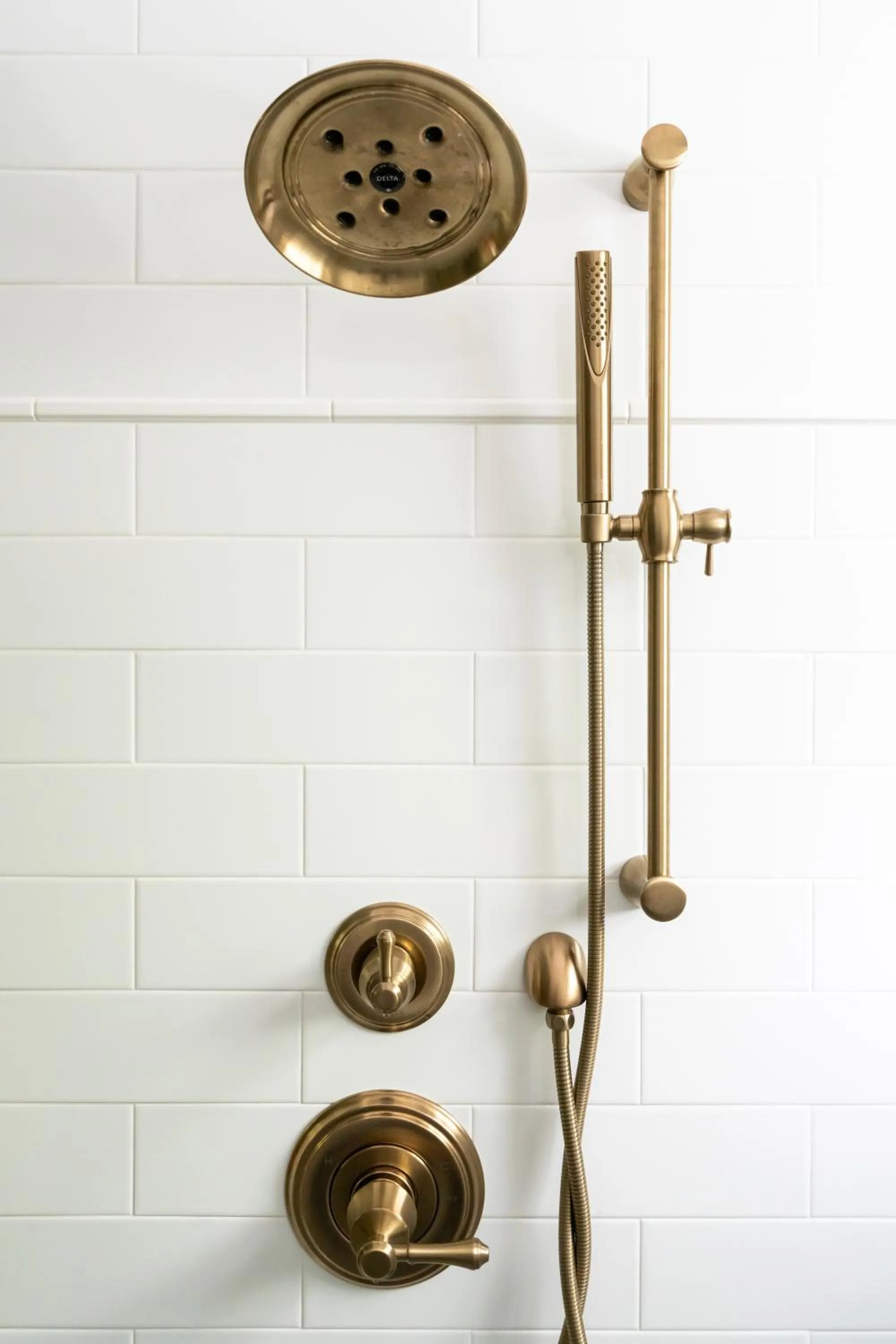 Shower in Francis Malbone House