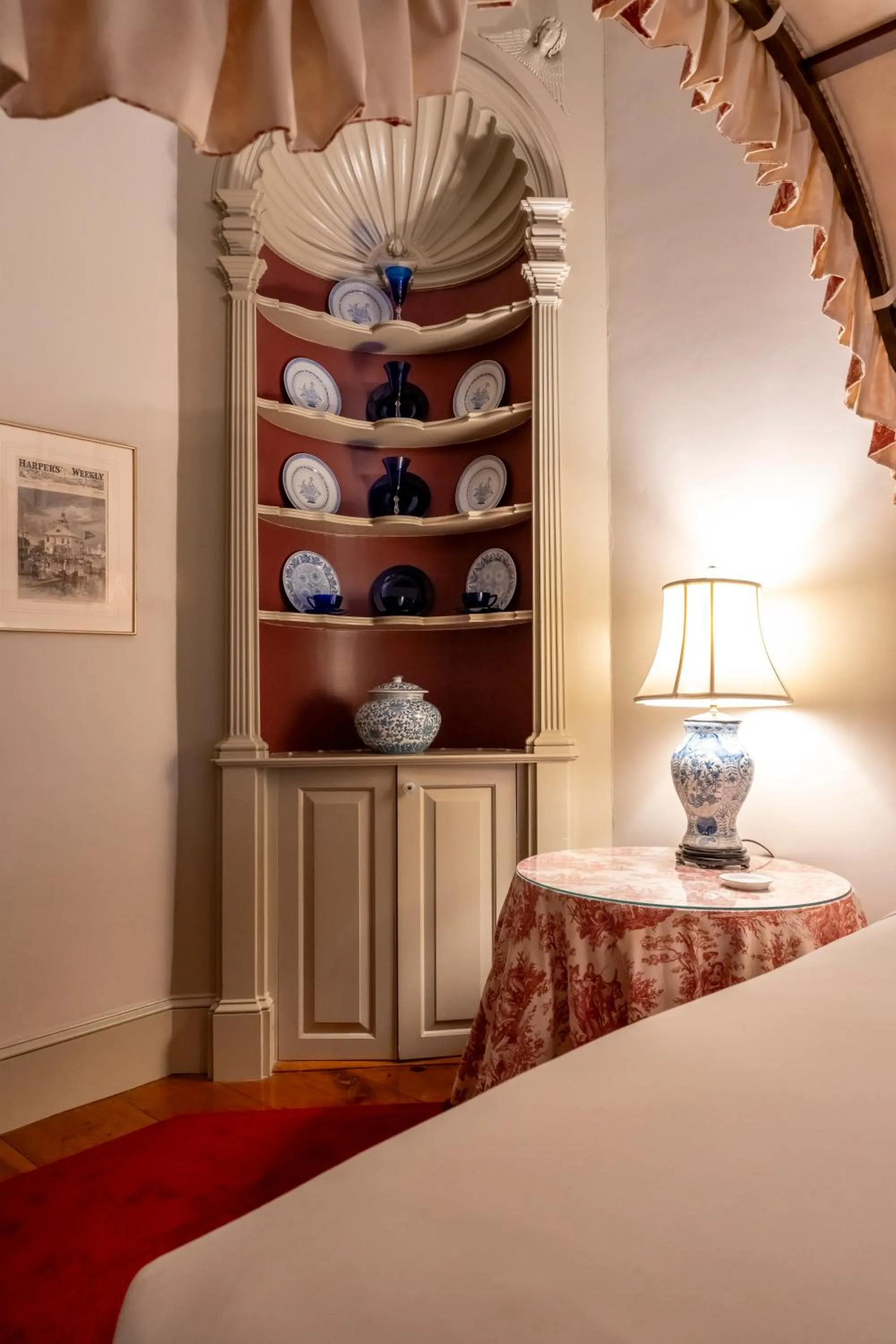 Bedroom, Bed in Francis Malbone House