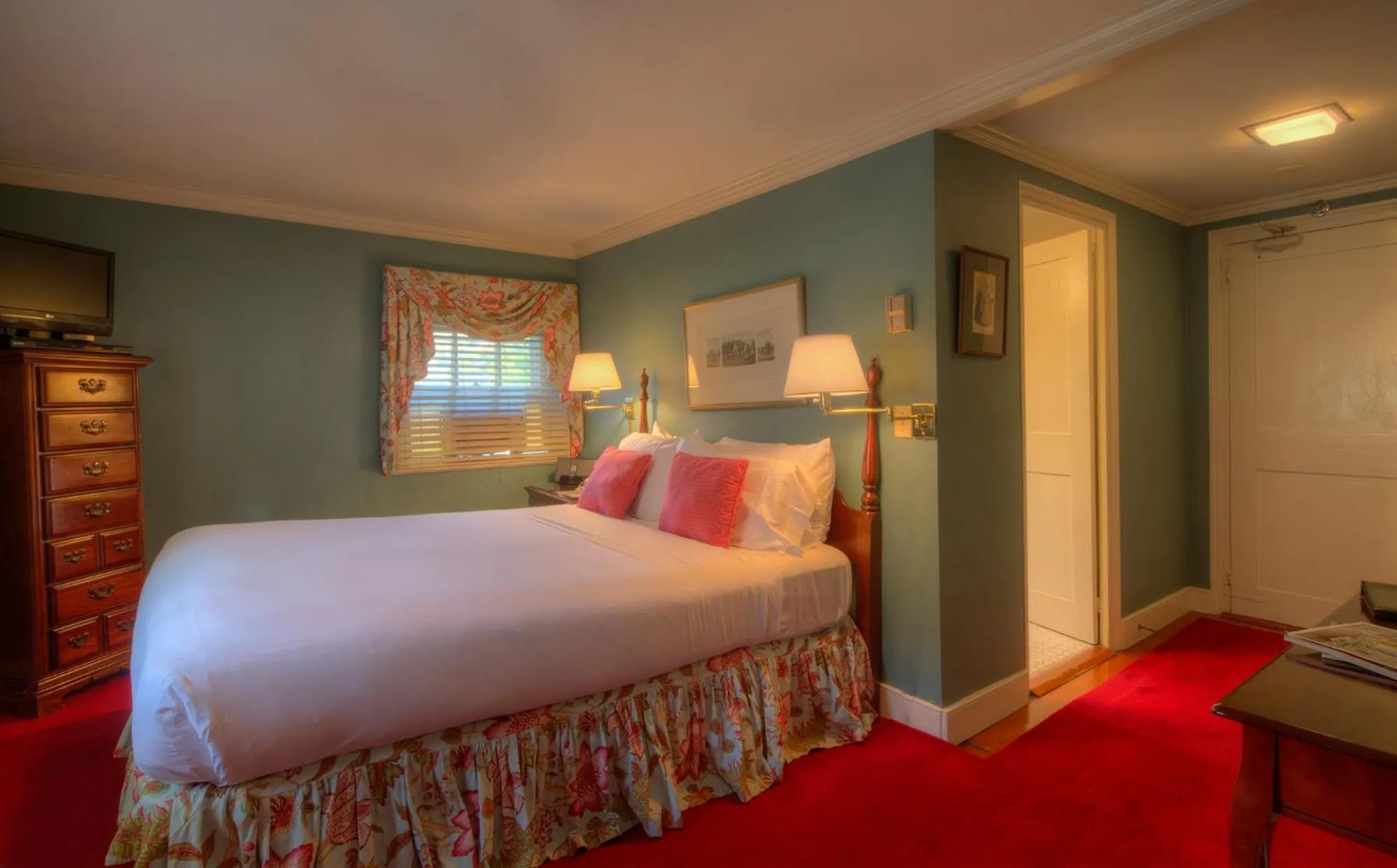 Bedroom, Bed in Francis Malbone House