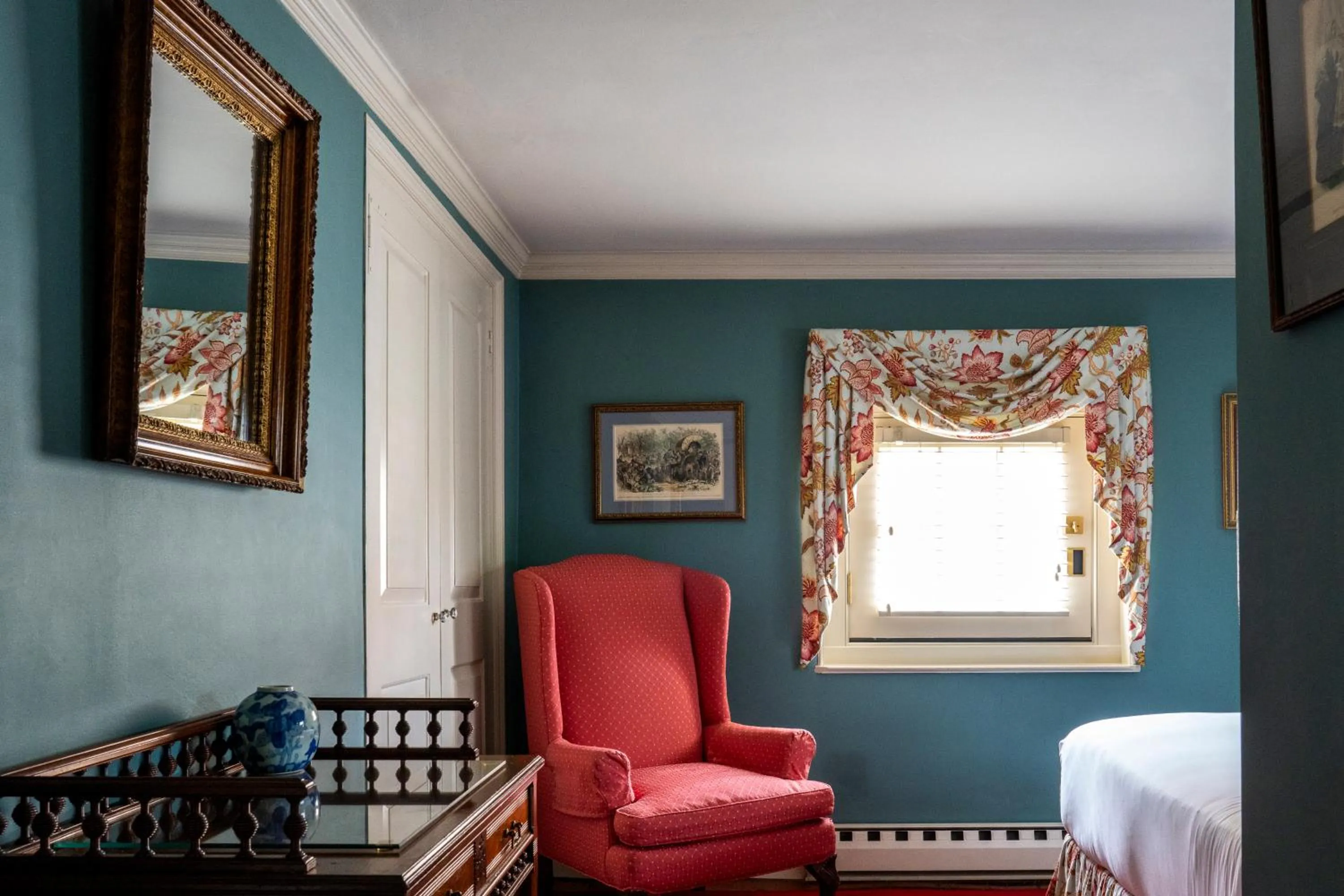 Bedroom in Francis Malbone House