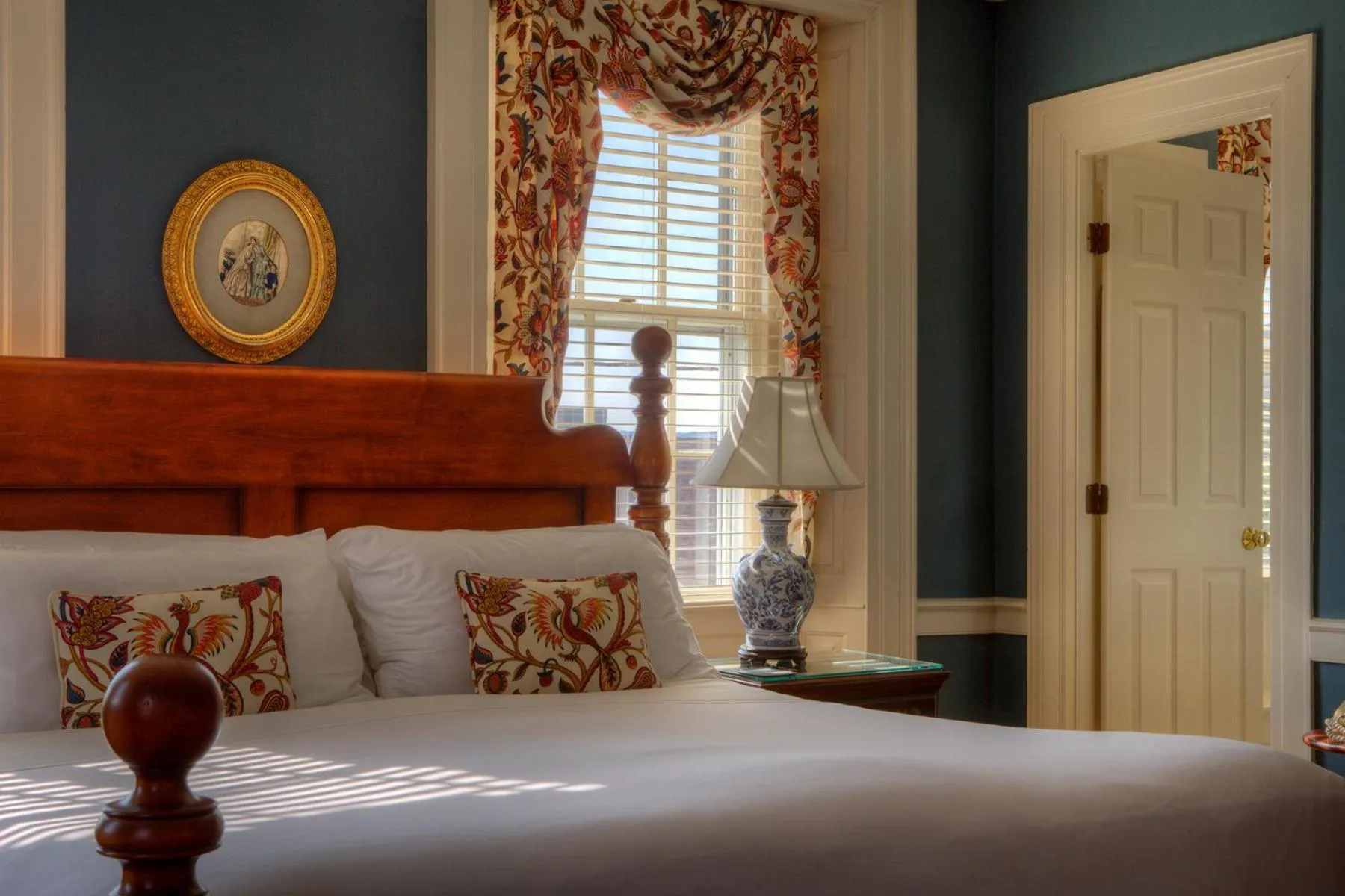 Bedroom, Bed in Francis Malbone House