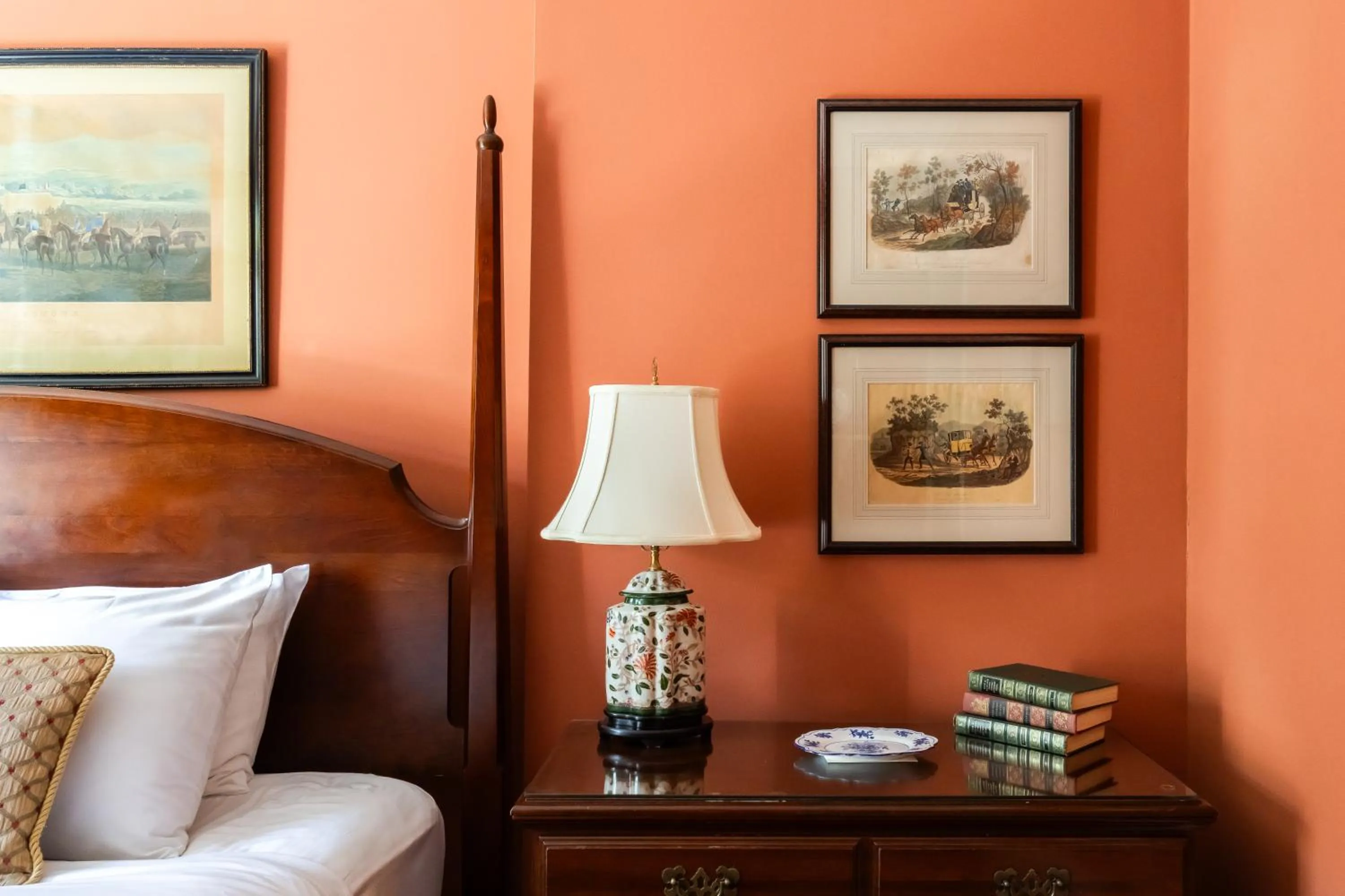 Bed in Francis Malbone House