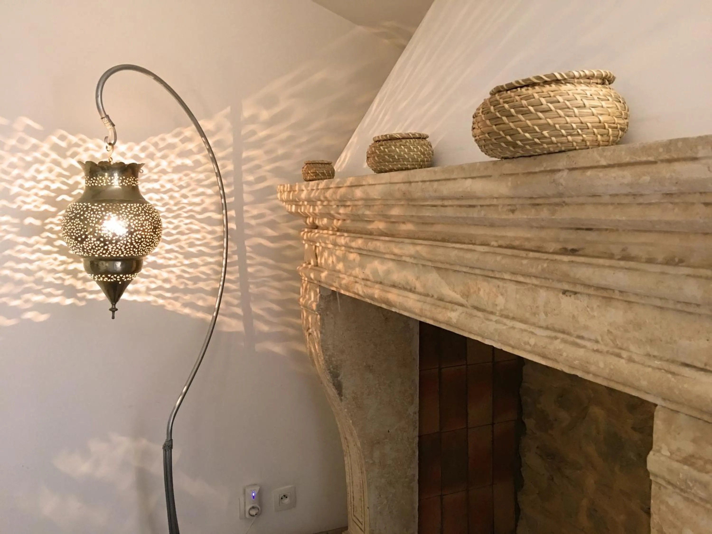 Decorative detail in Le Clos Des Anges