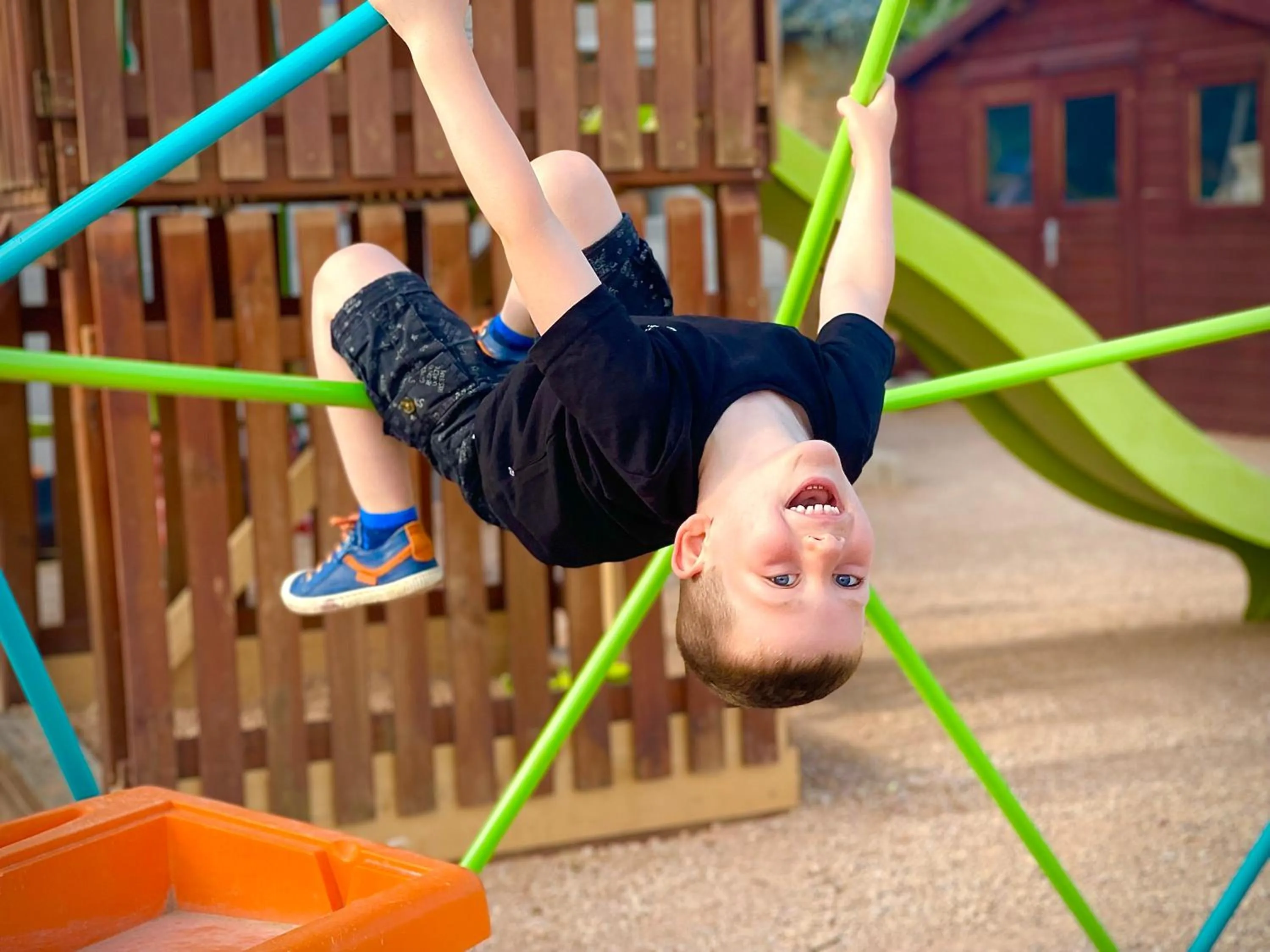 Children play ground in Le Clos Des Anges
