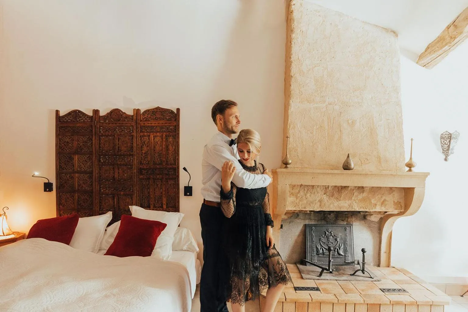 Bedroom, Bed in Le Clos Des Anges